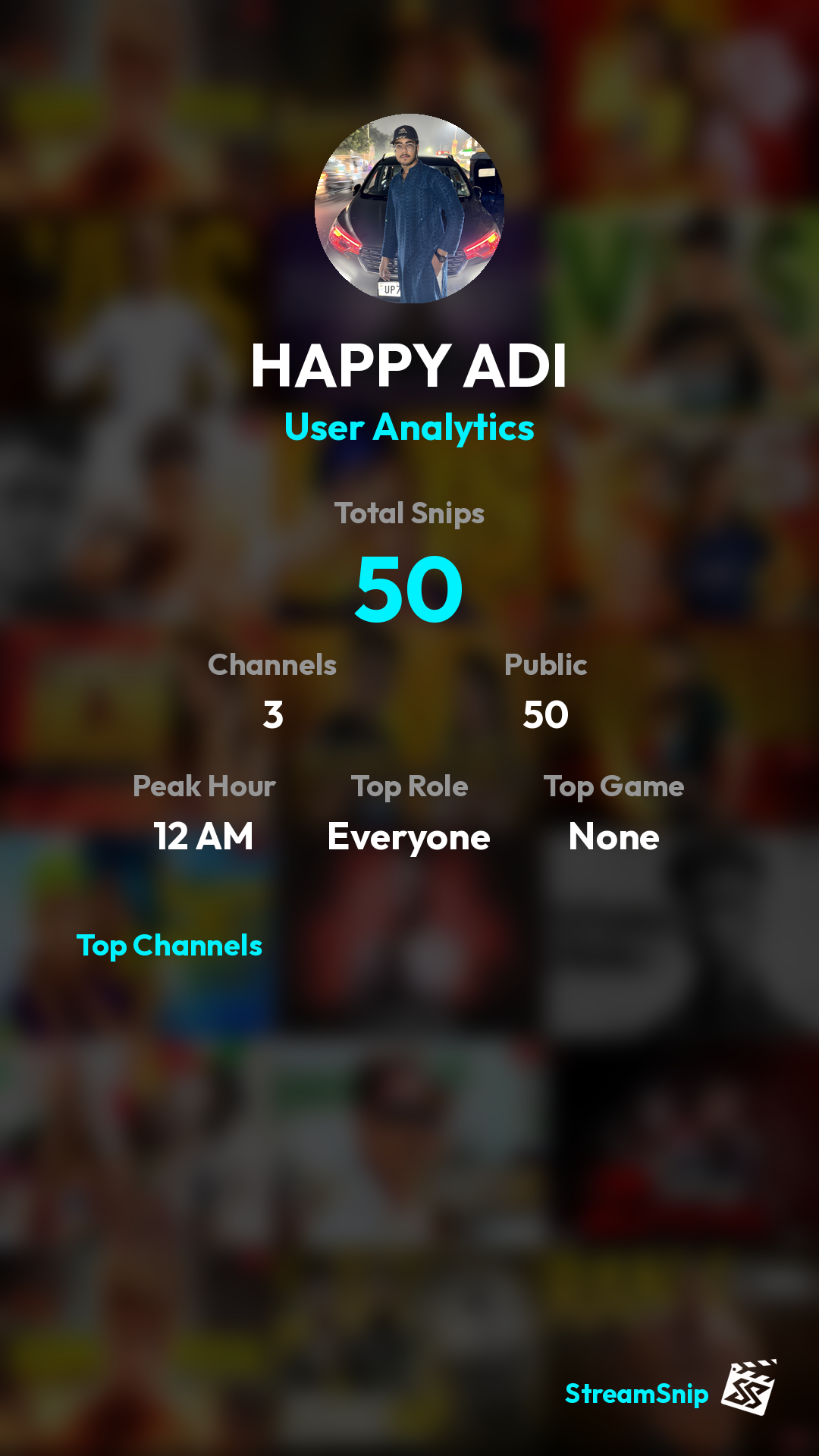 Stats Share Card