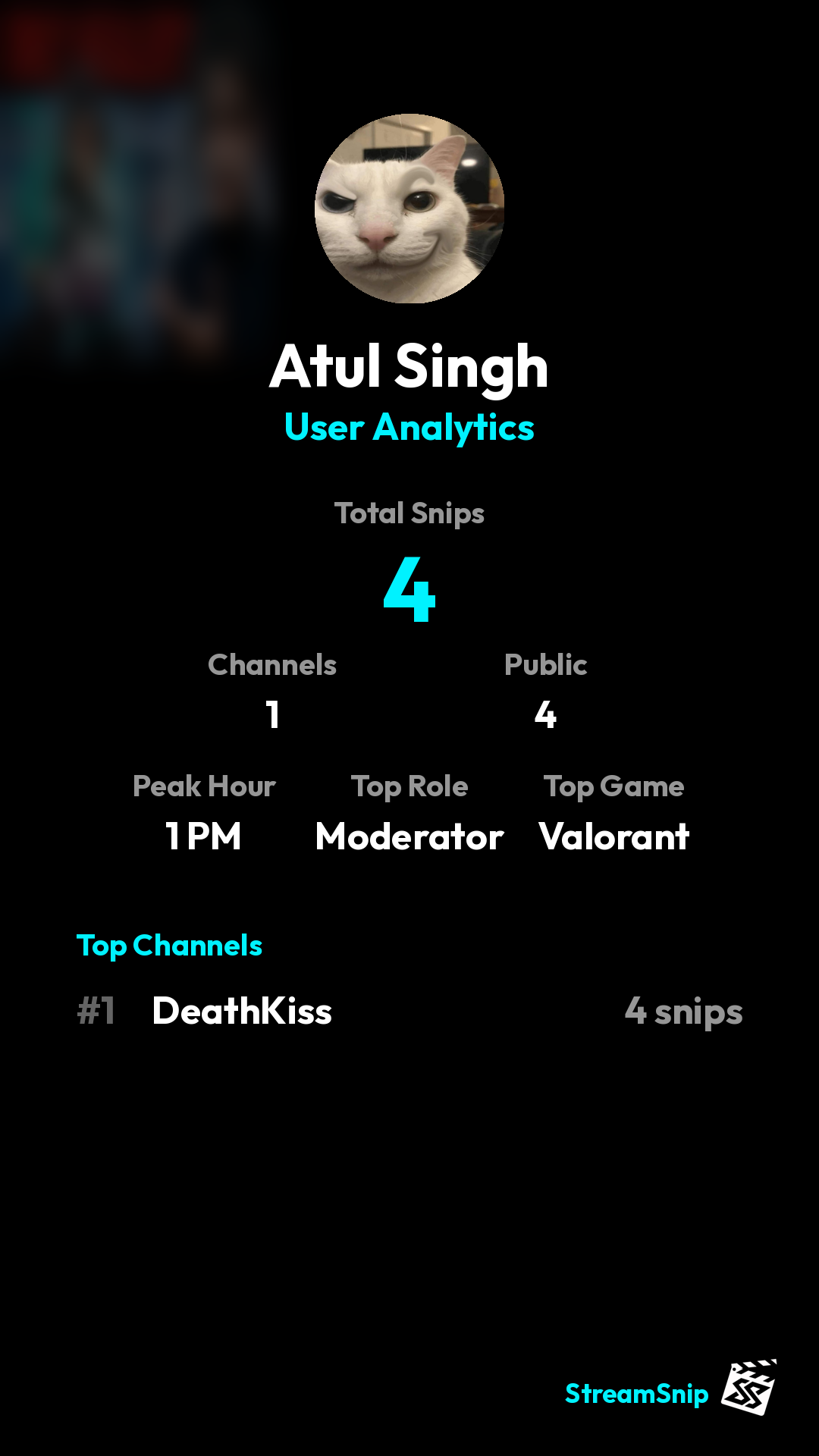 Stats Share Card