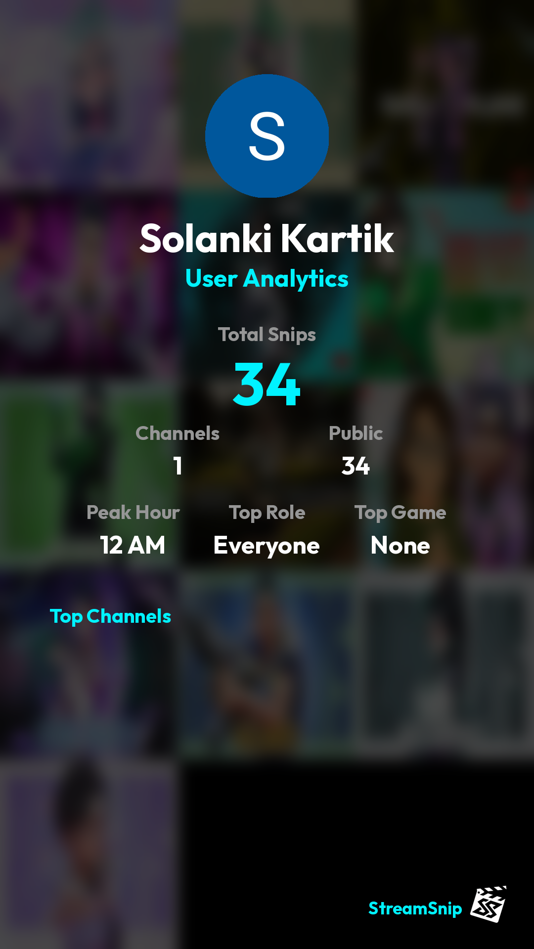 Stats Share Card
