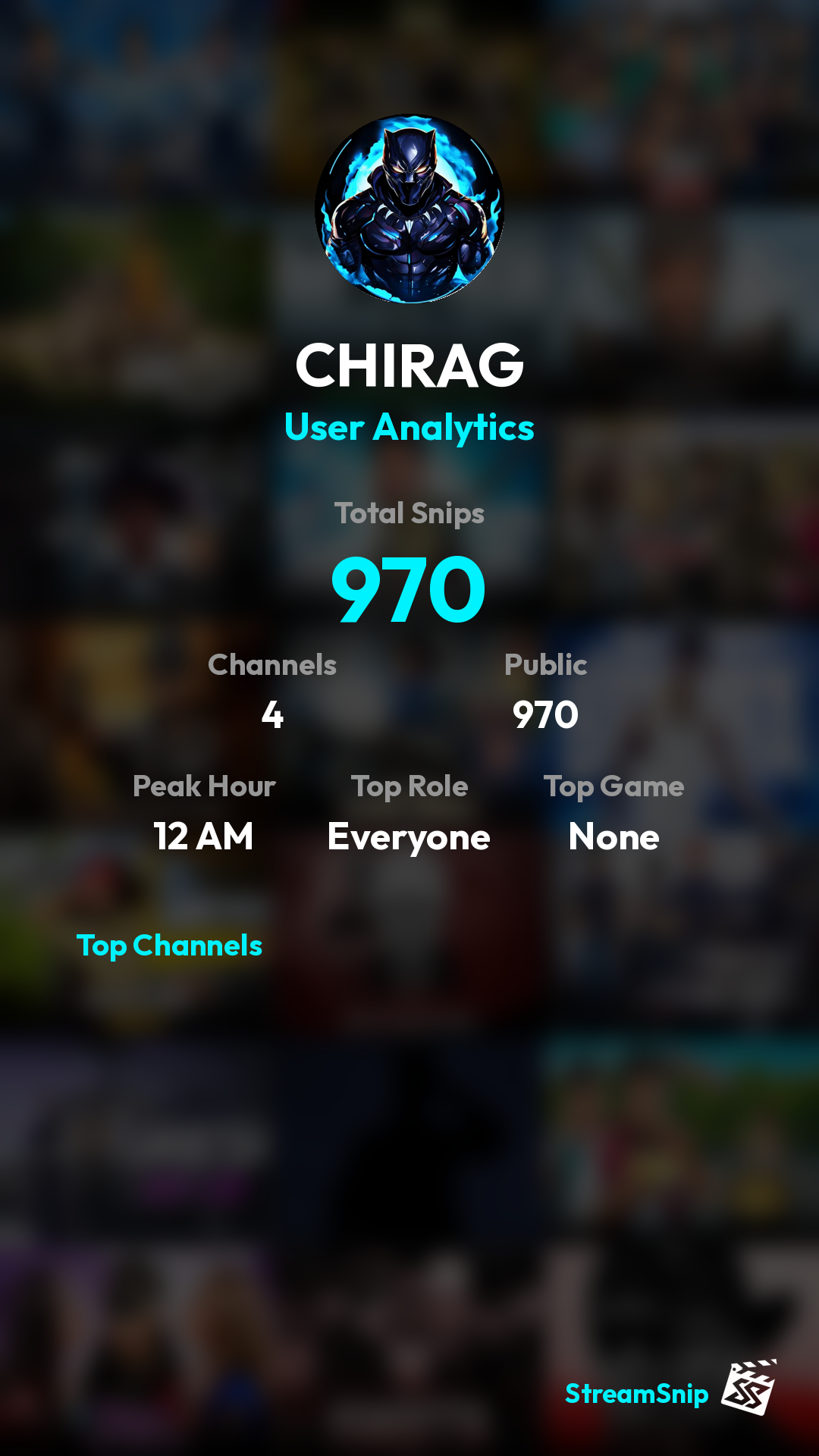 Stats Share Card