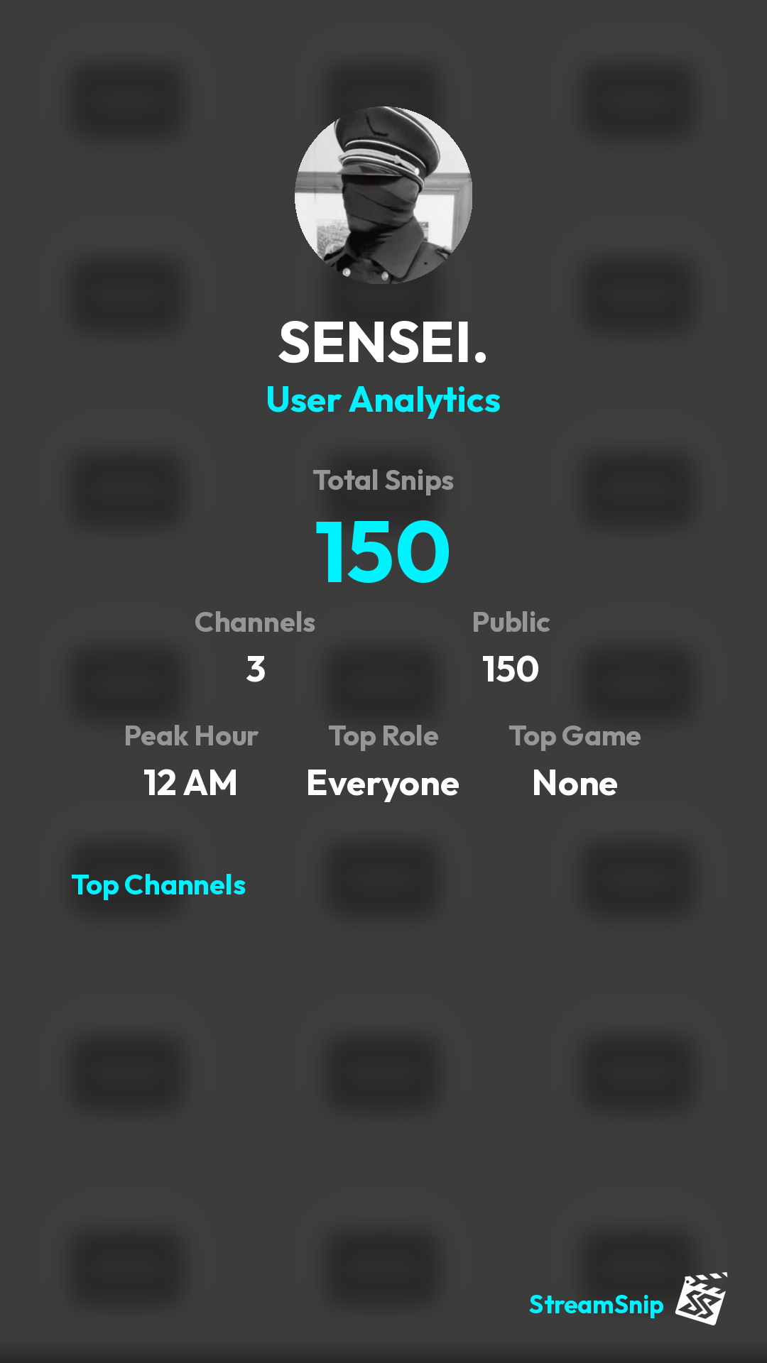 Stats Share Card