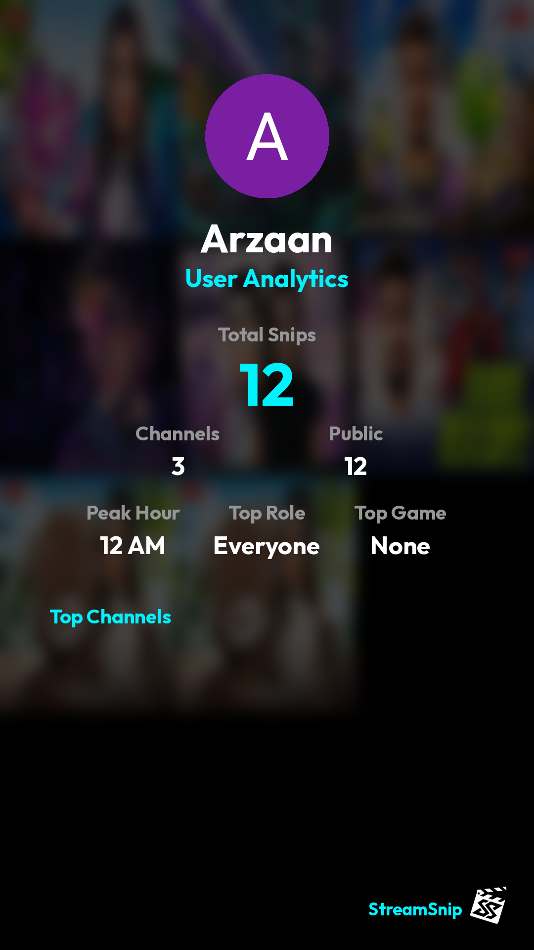 Stats Share Card