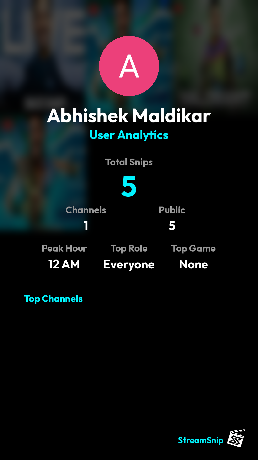 Stats Share Card