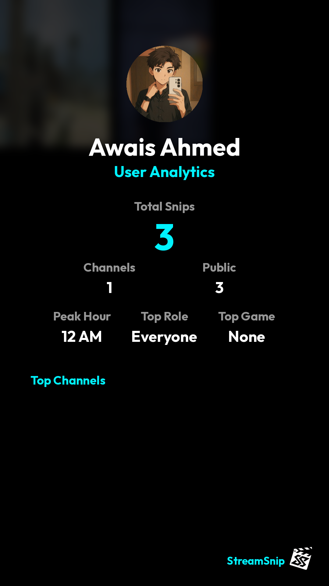 Stats Share Card