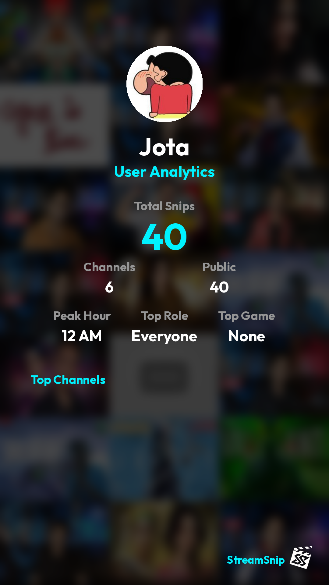 Stats Share Card
