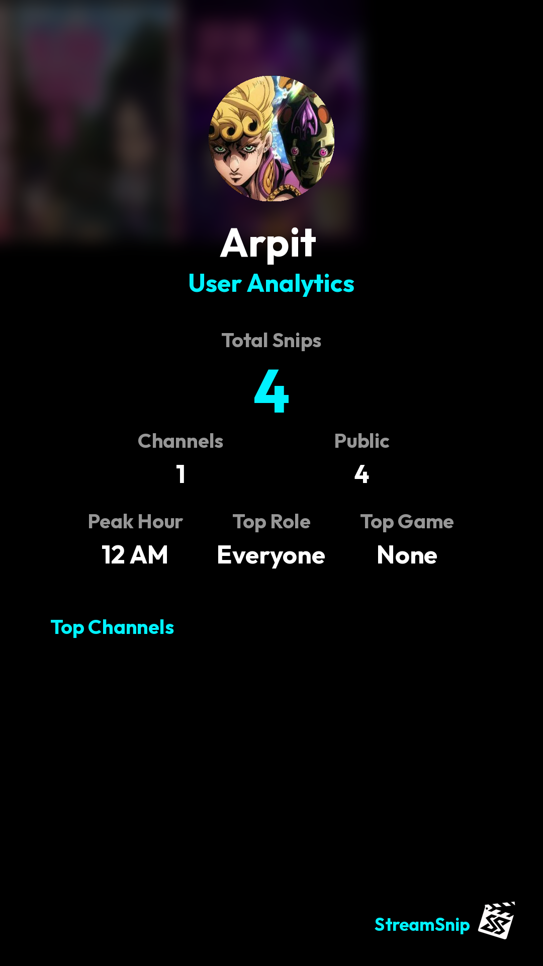 Stats Share Card
