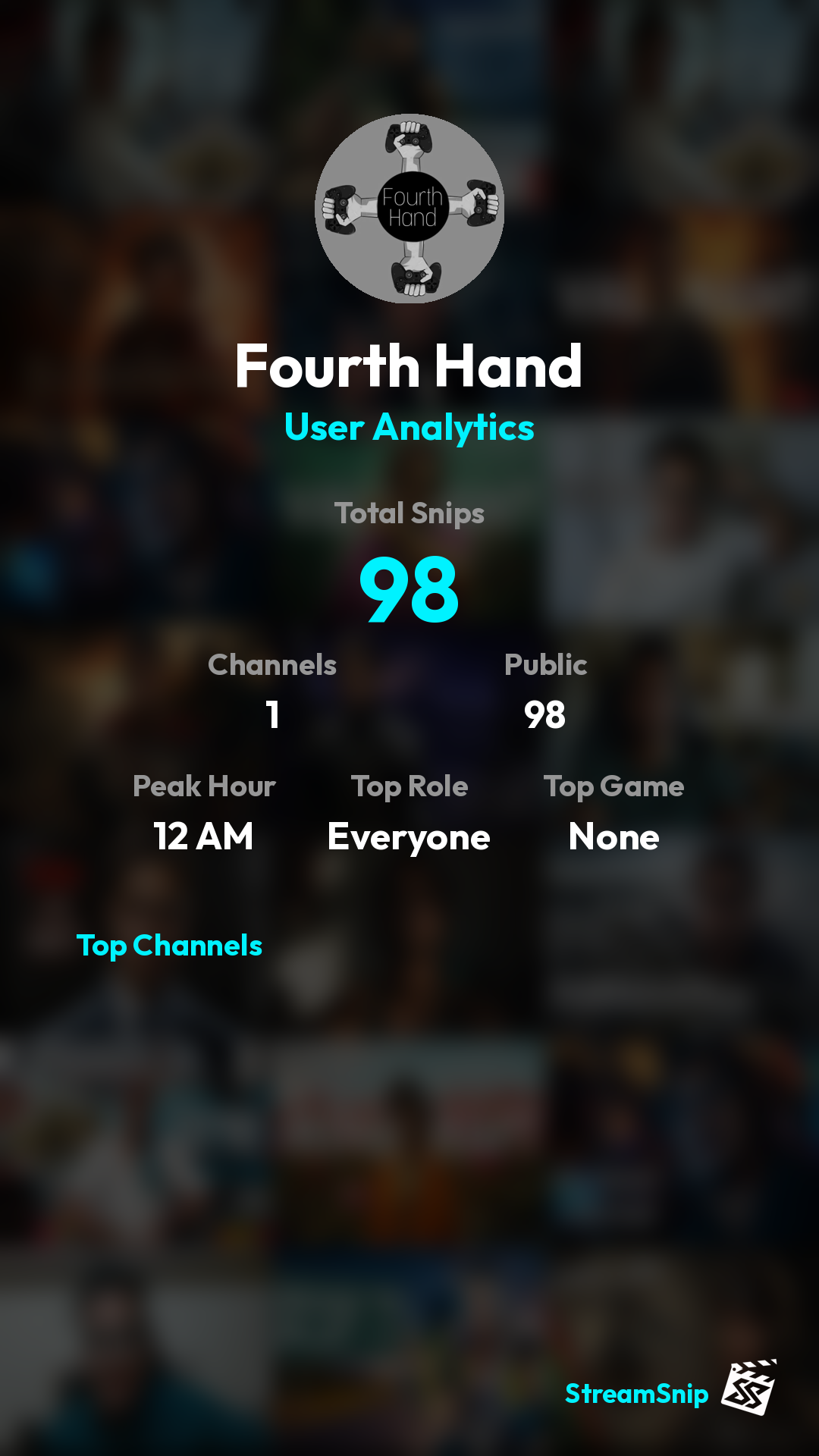 Stats Share Card