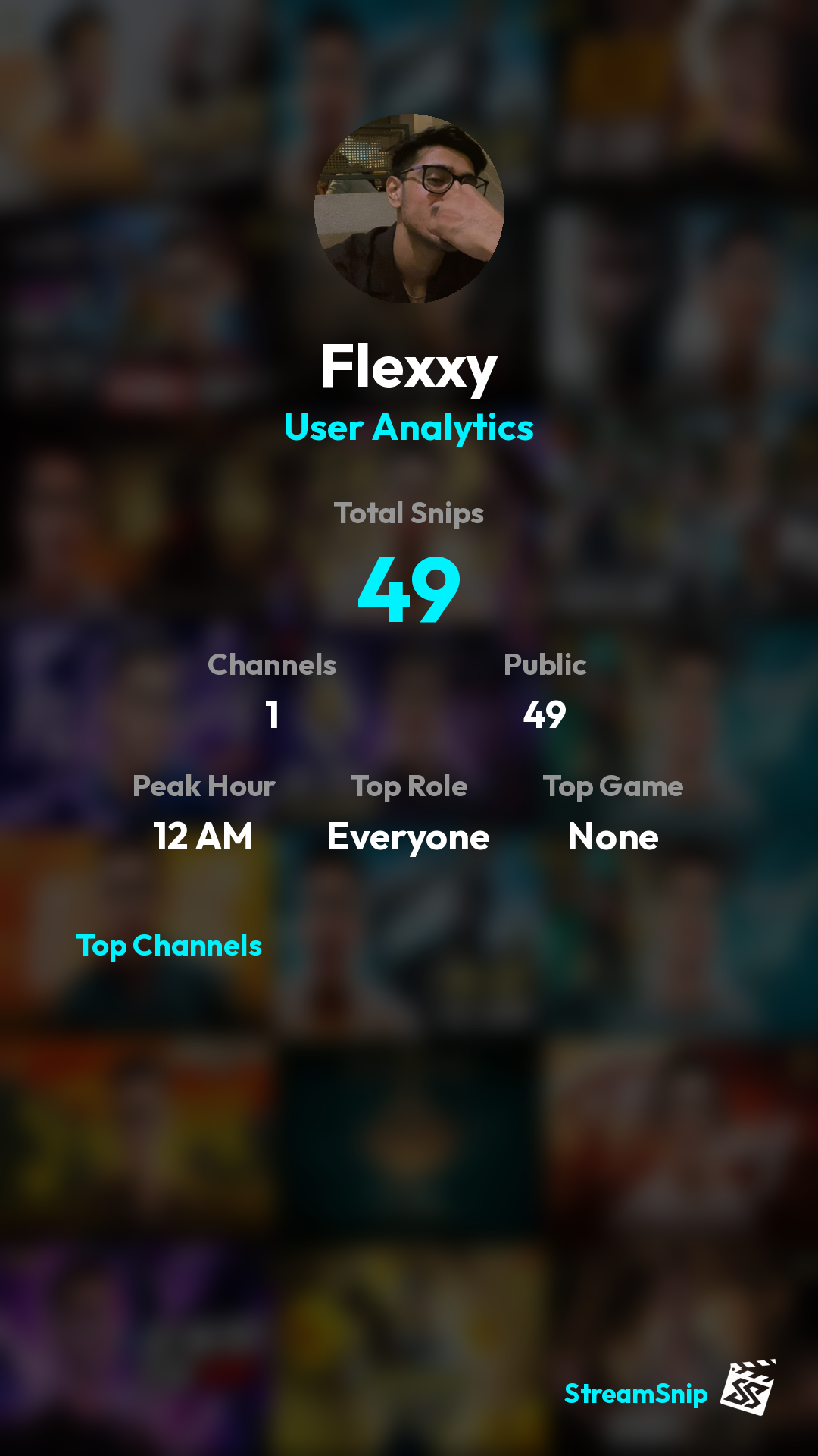 Stats Share Card