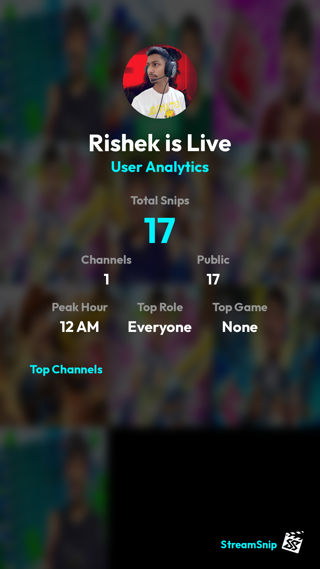 Stats Share Card