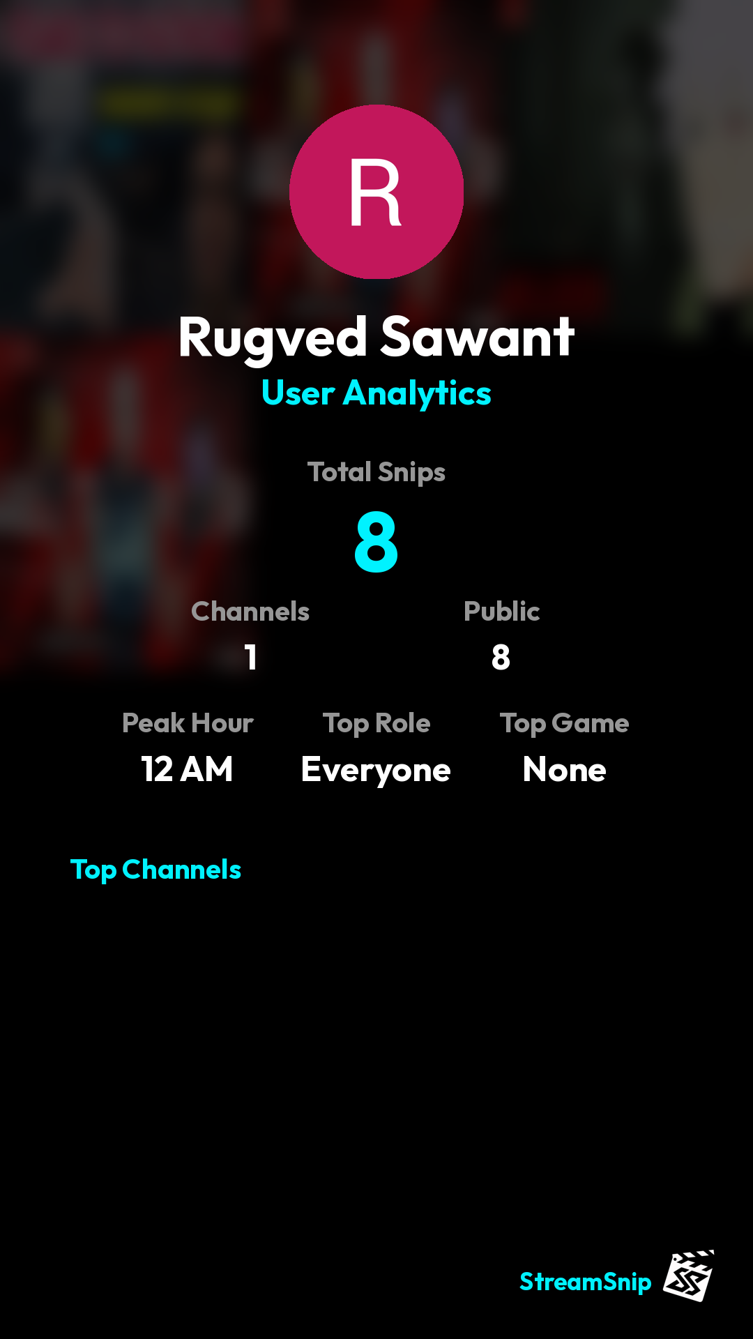 Stats Share Card
