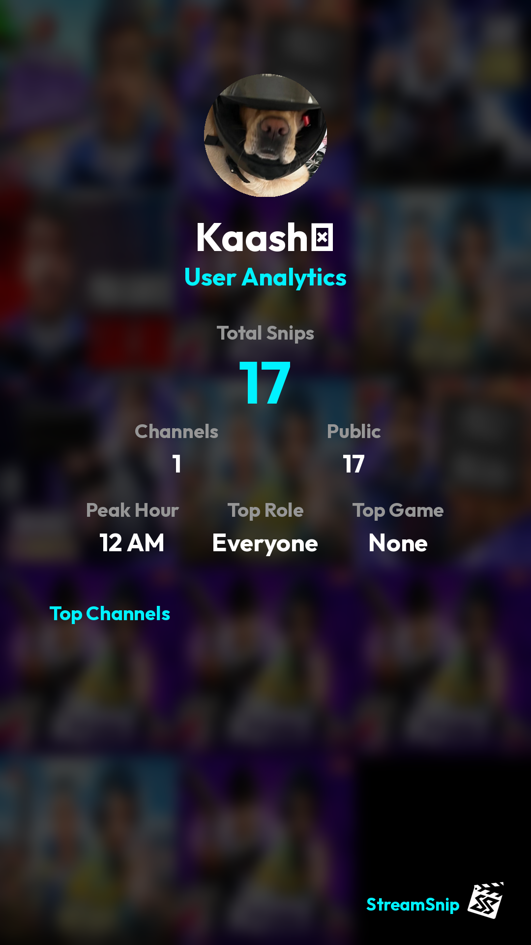Stats Share Card