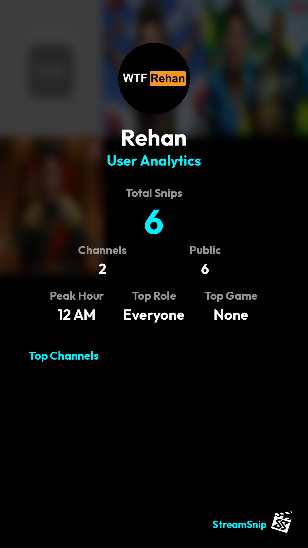 Stats Share Card