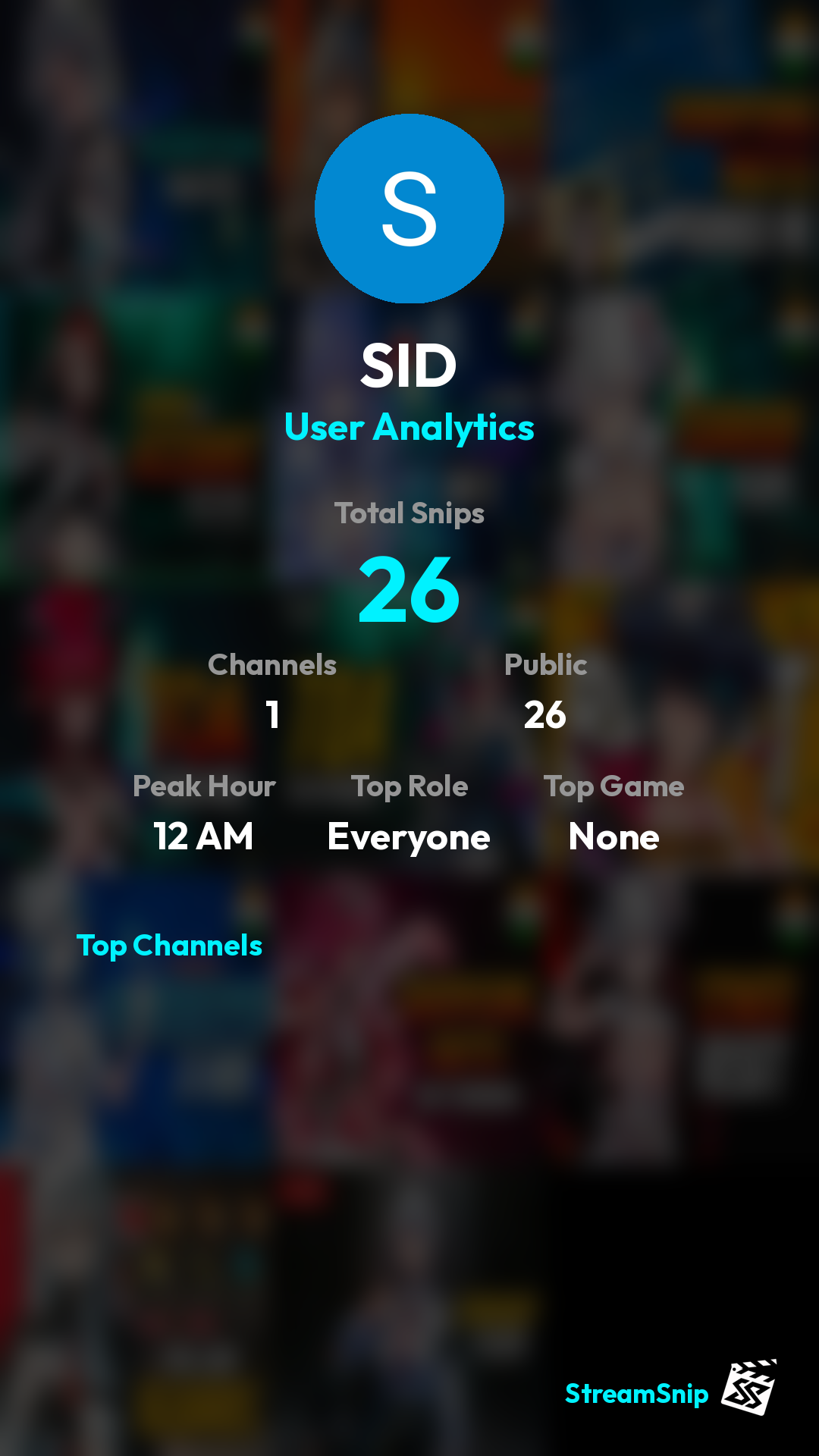 Stats Share Card