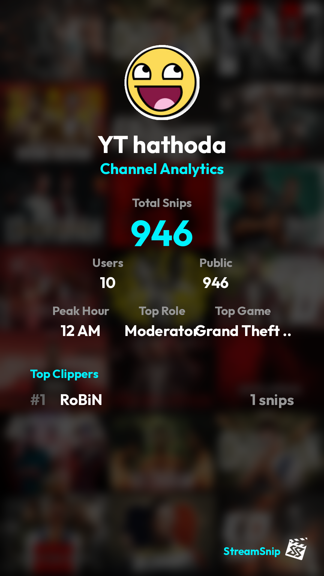 Stats Share Card
