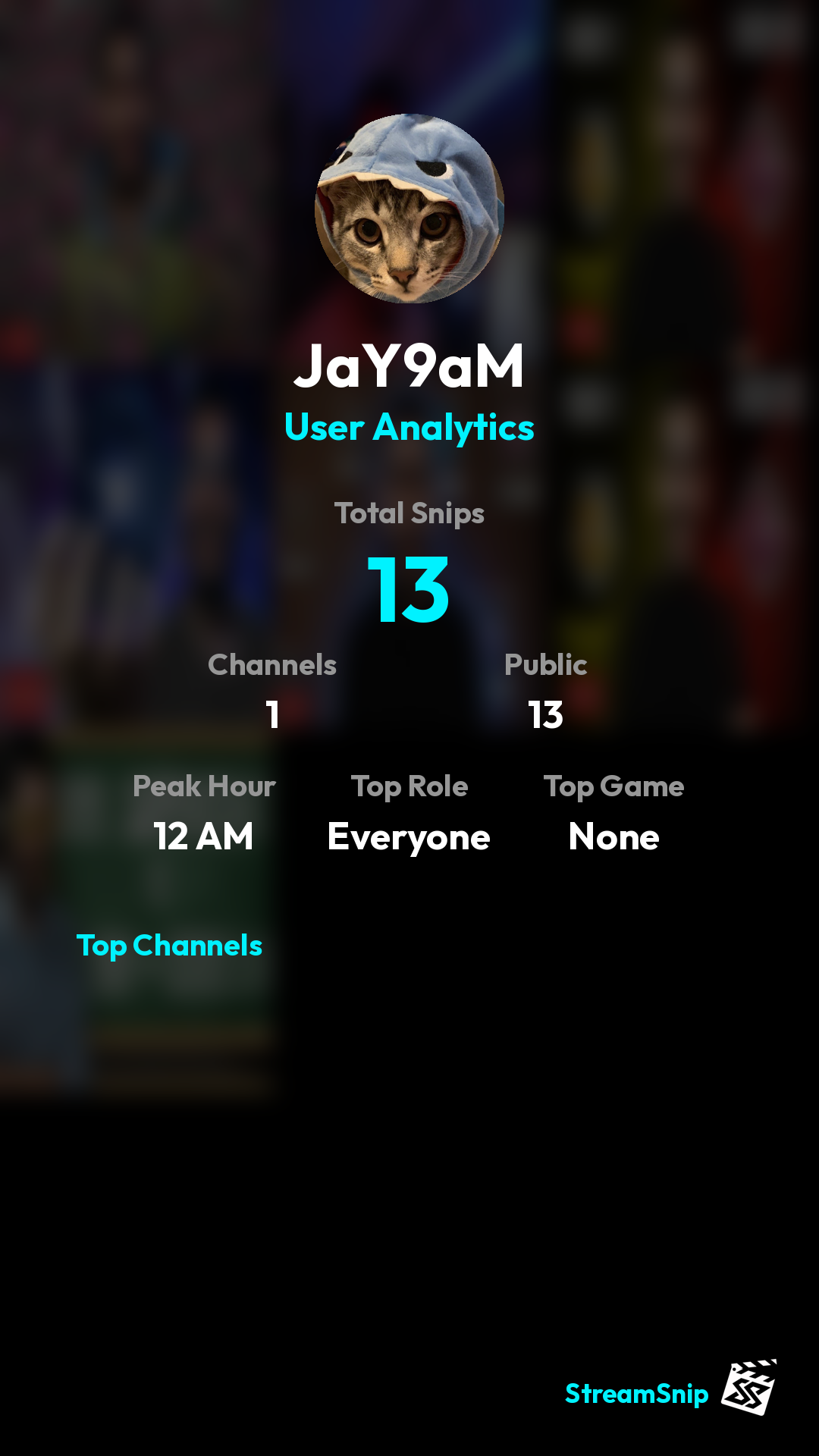 Stats Share Card