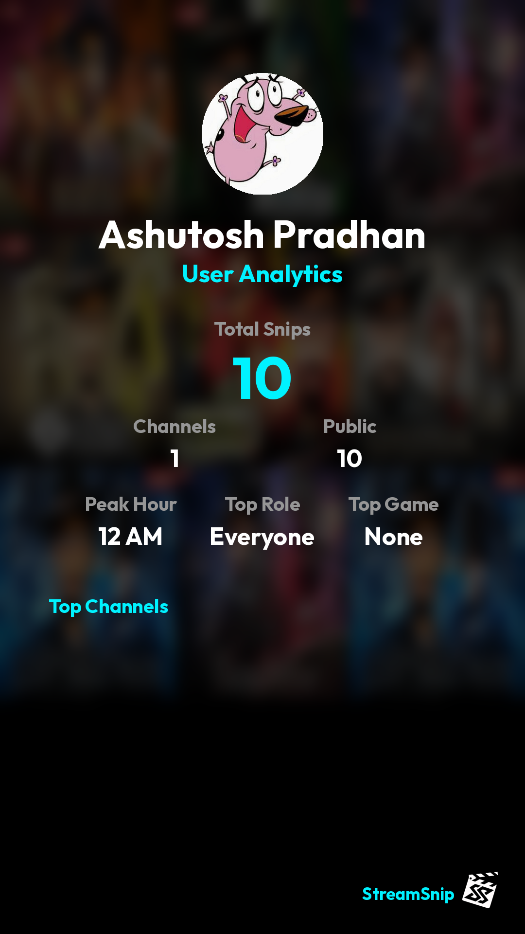 Stats Share Card
