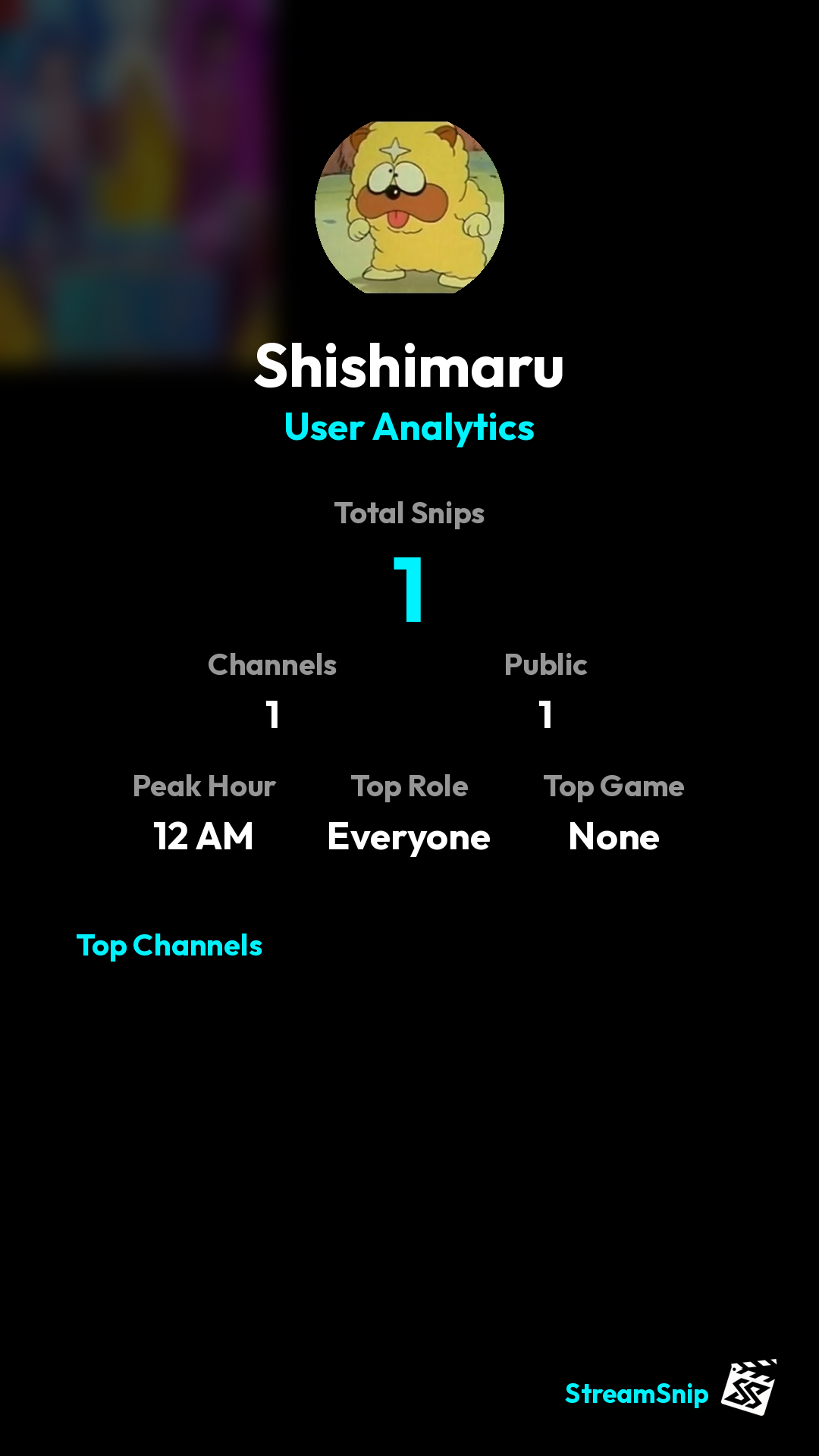 Stats Share Card