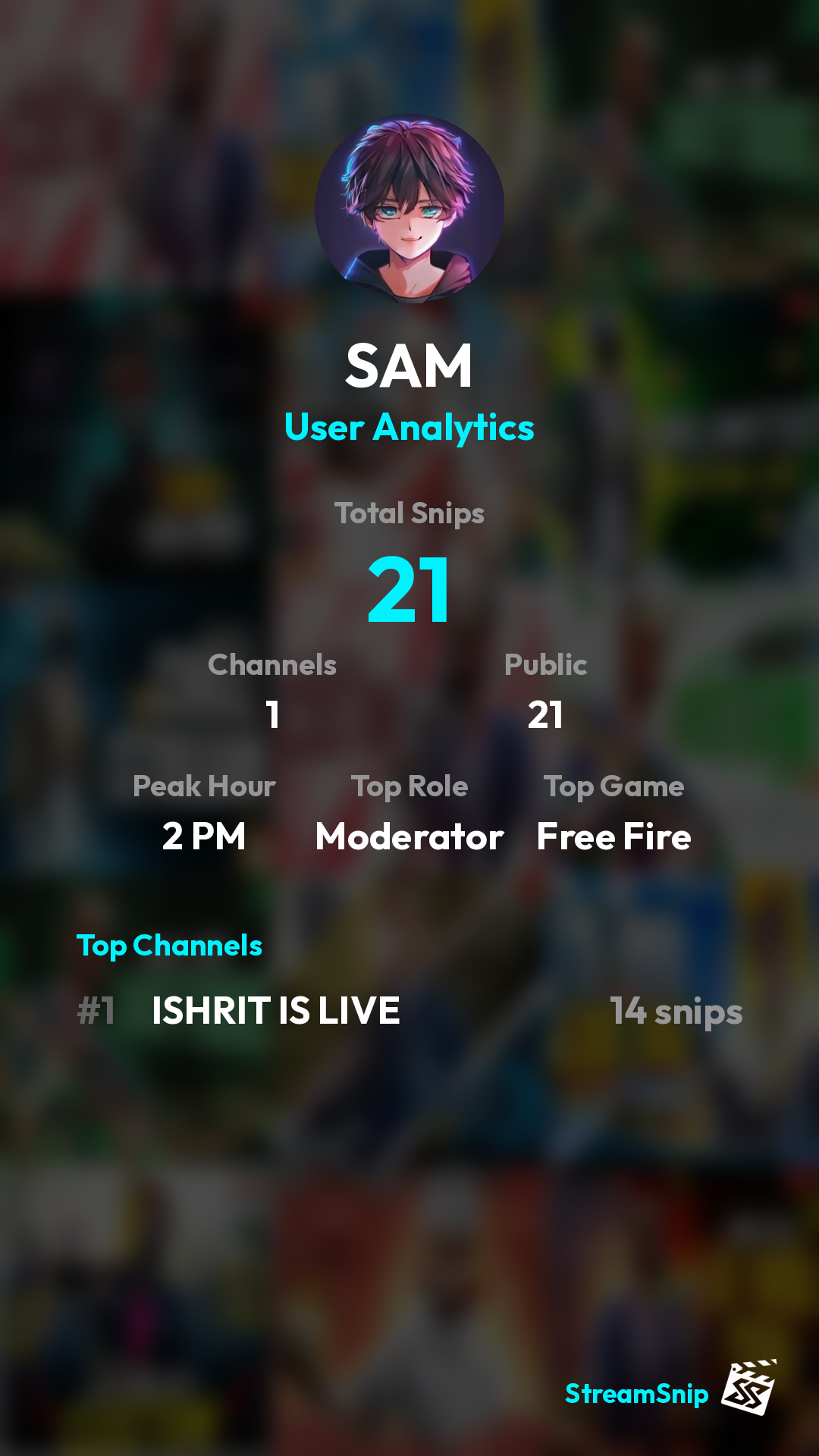 Stats Share Card