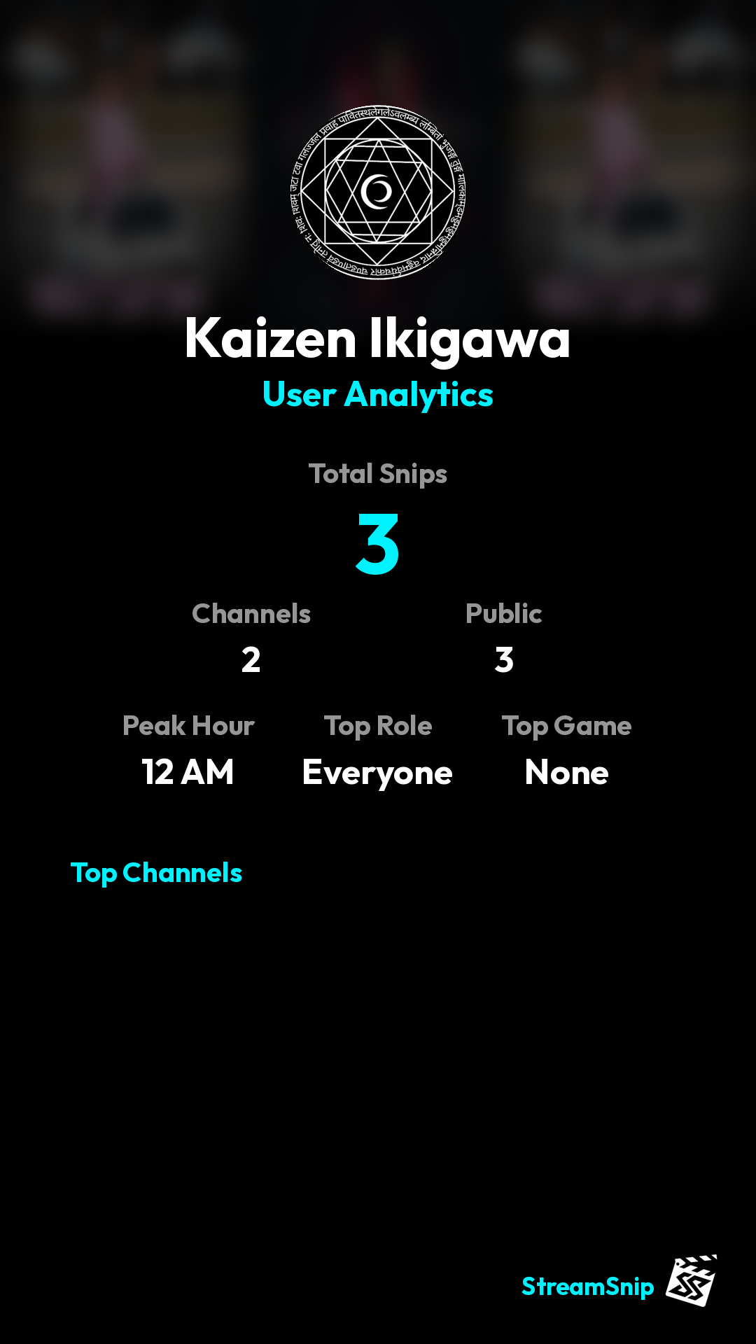 Stats Share Card