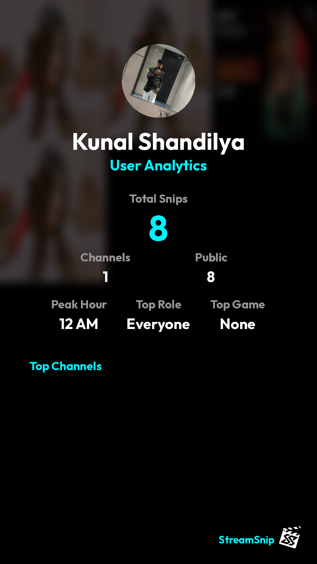 Stats Share Card