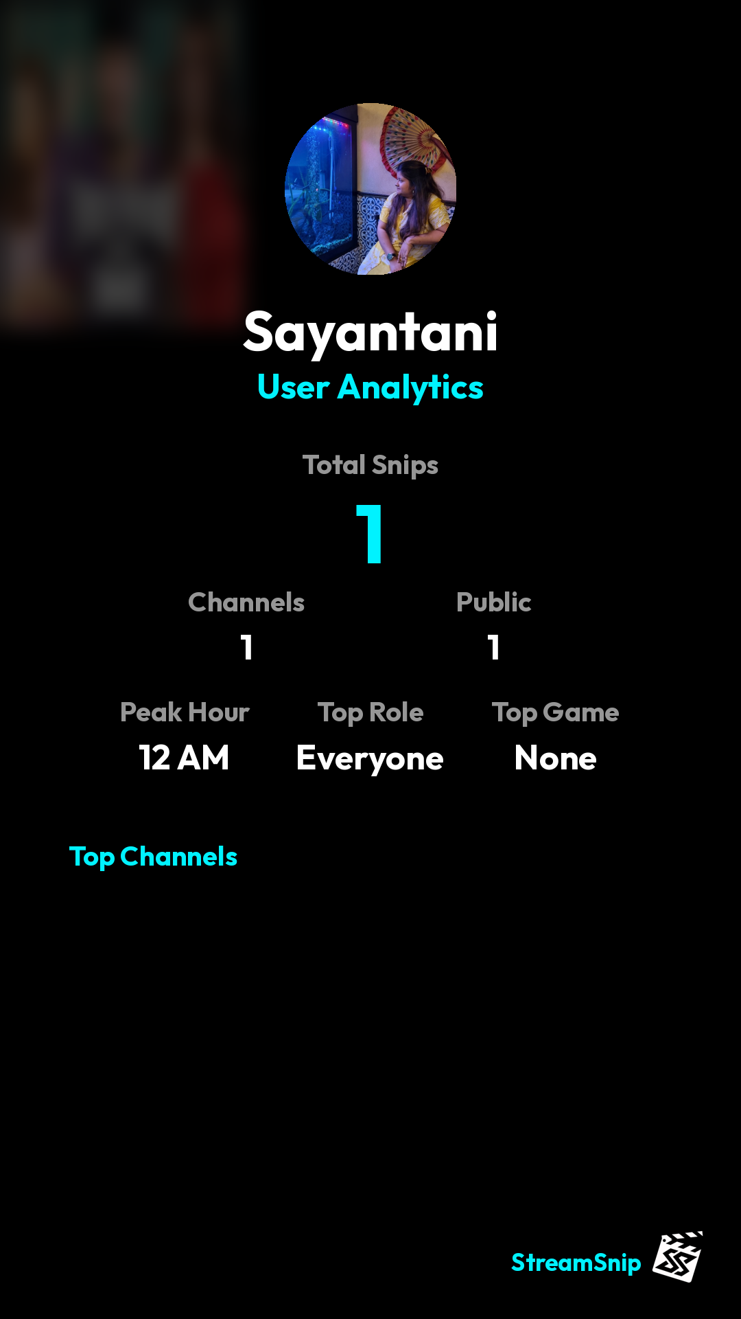 Stats Share Card
