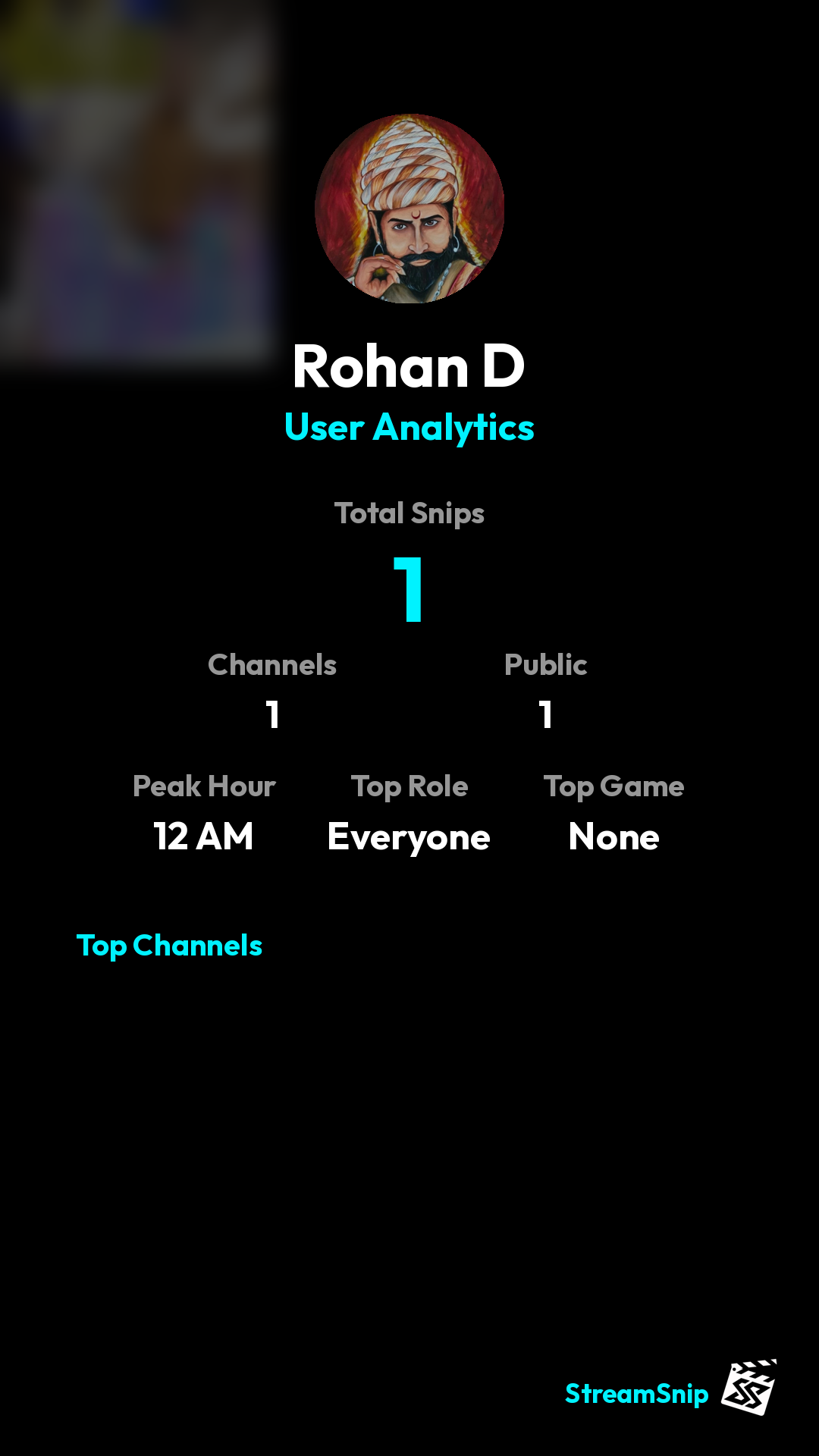 Stats Share Card