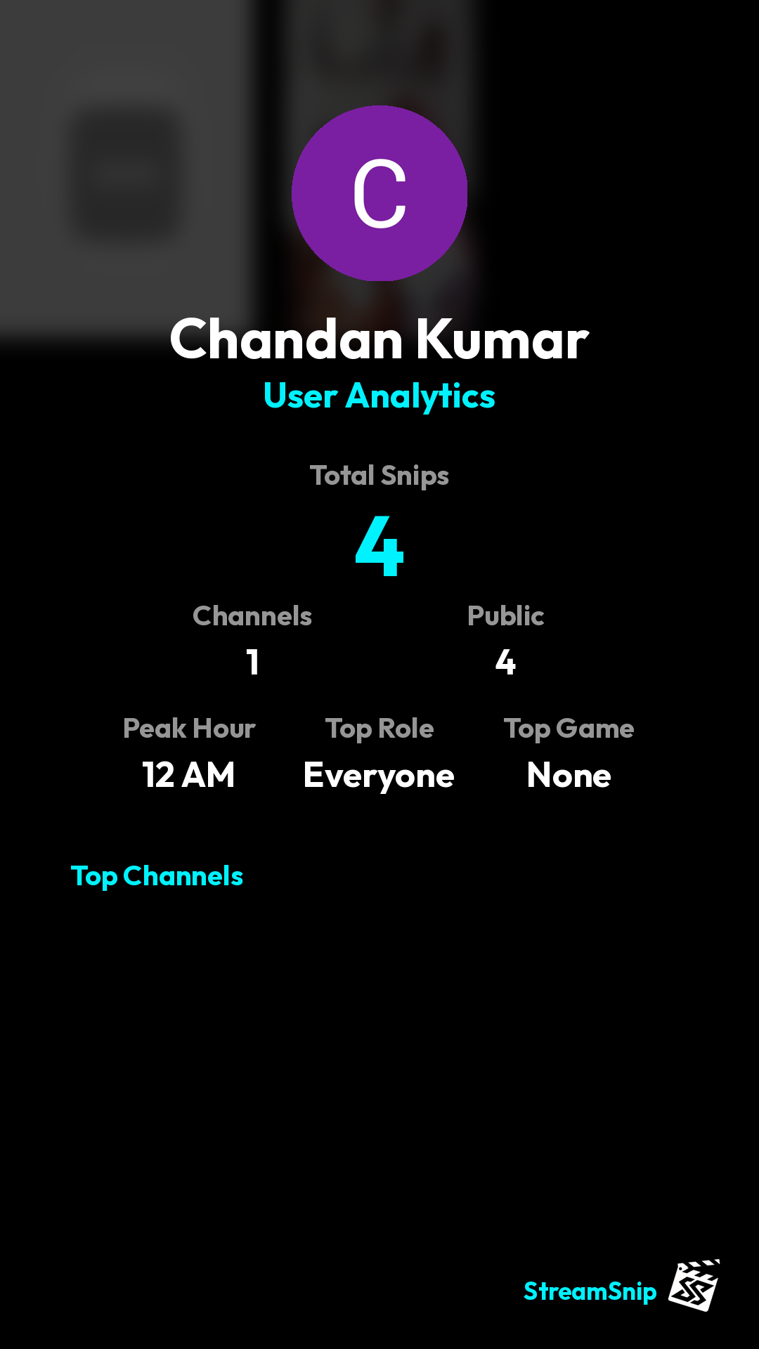Stats Share Card