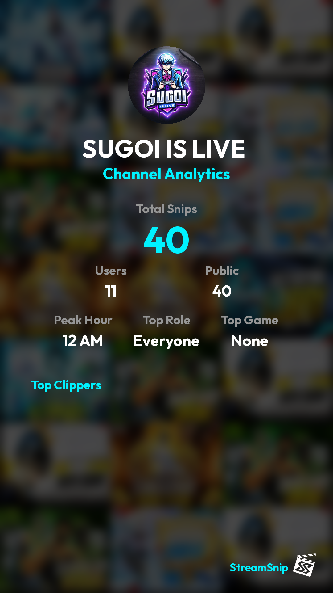 Stats Share Card
