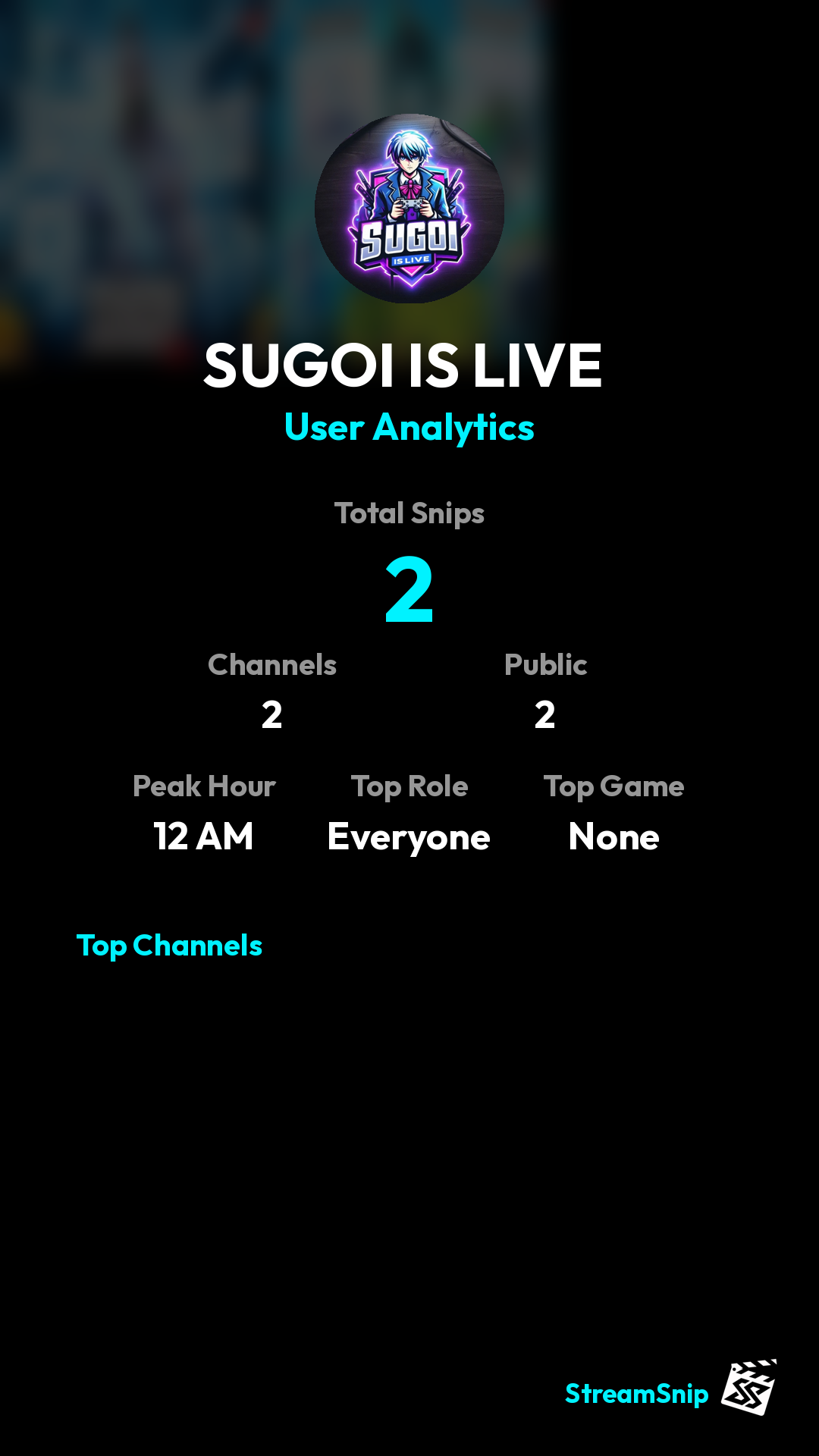Stats Share Card