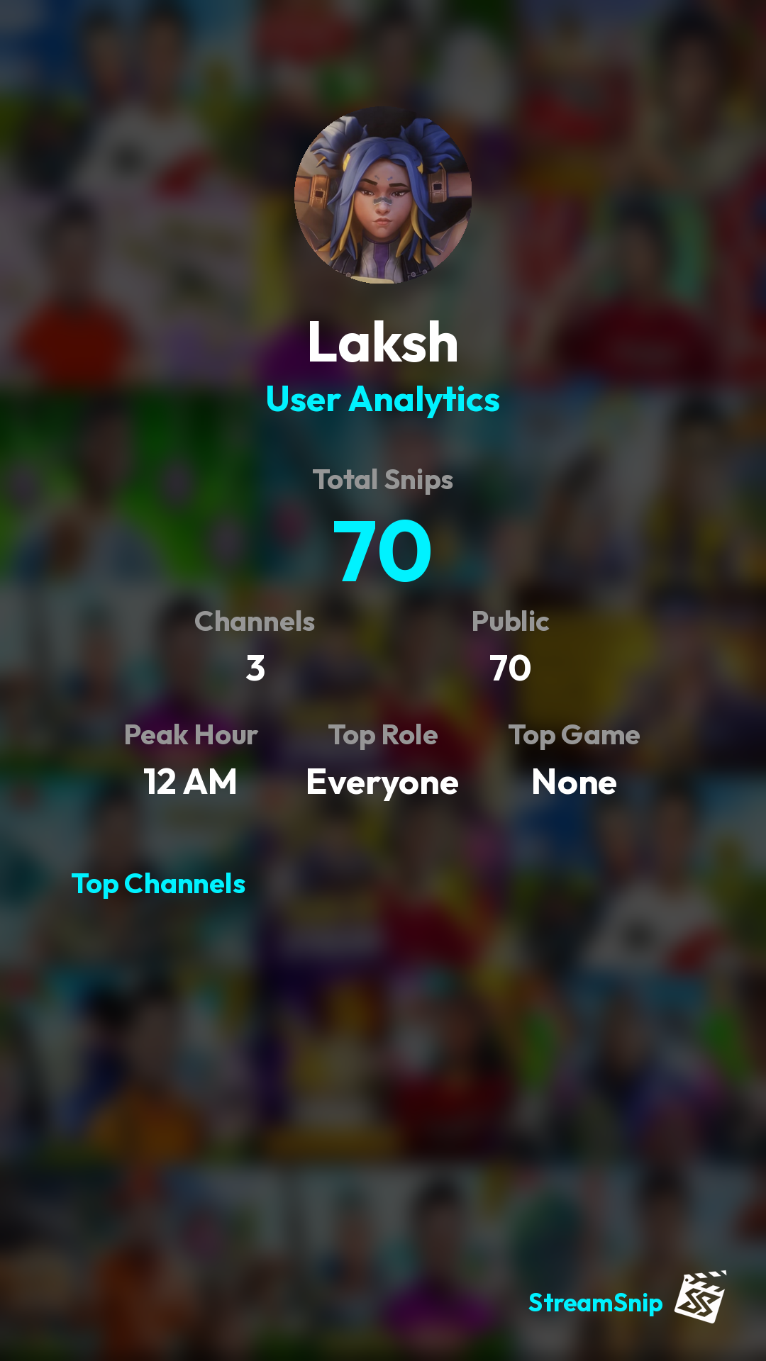 Stats Share Card