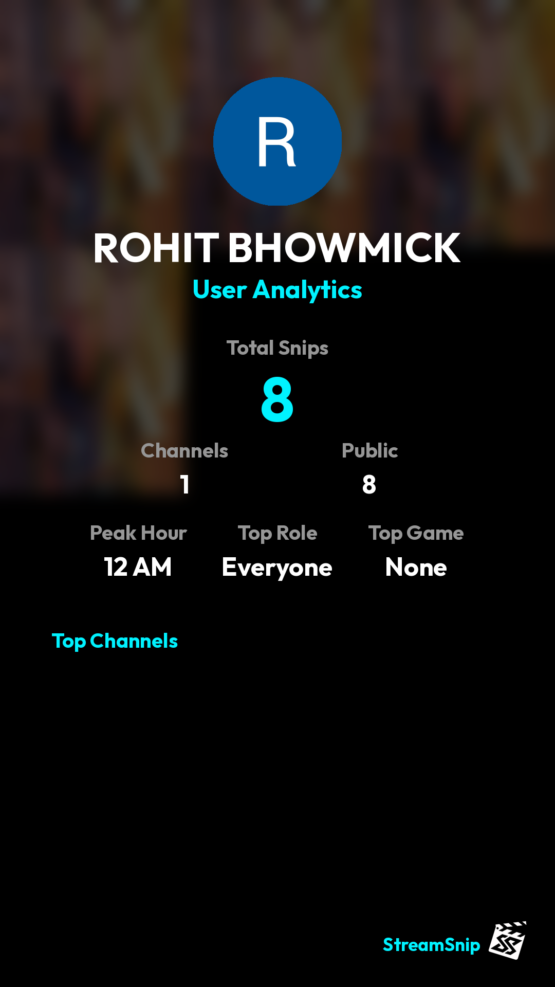 Stats Share Card