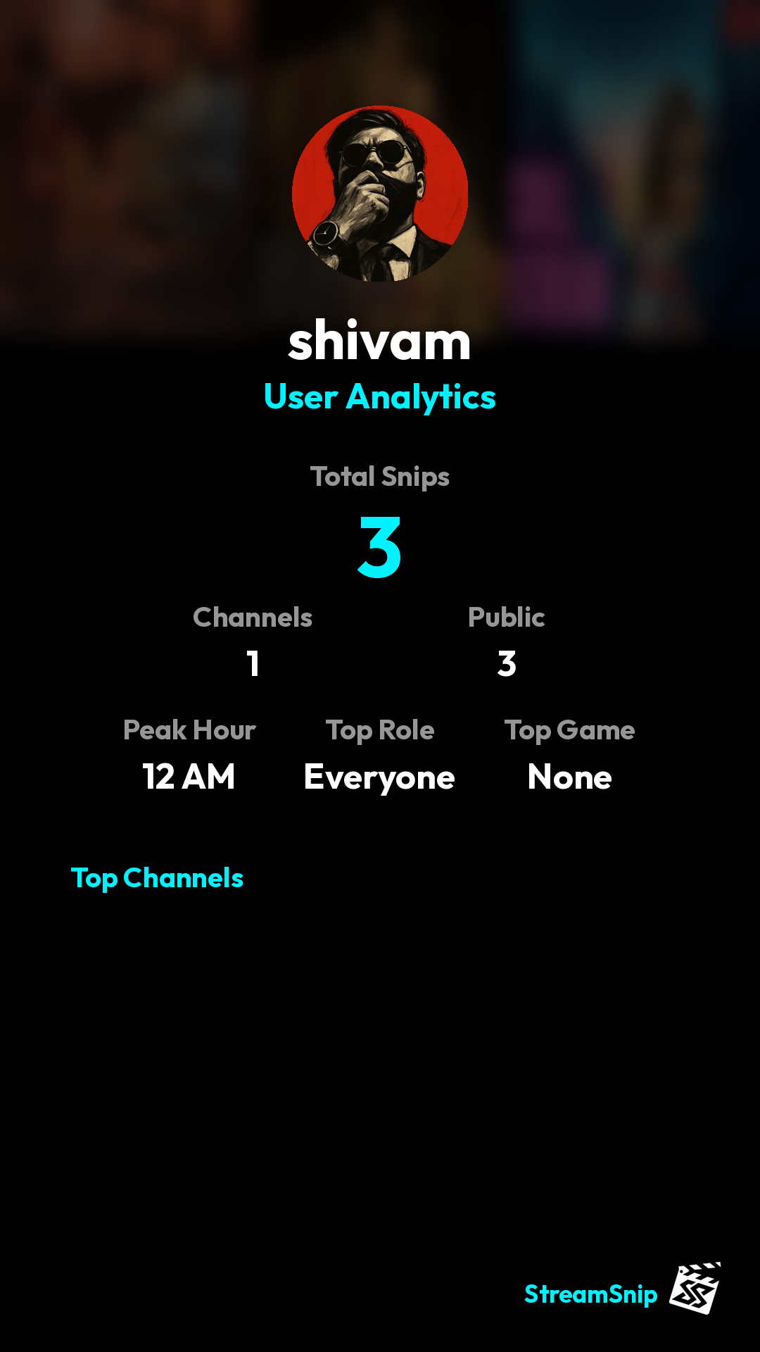 Stats Share Card