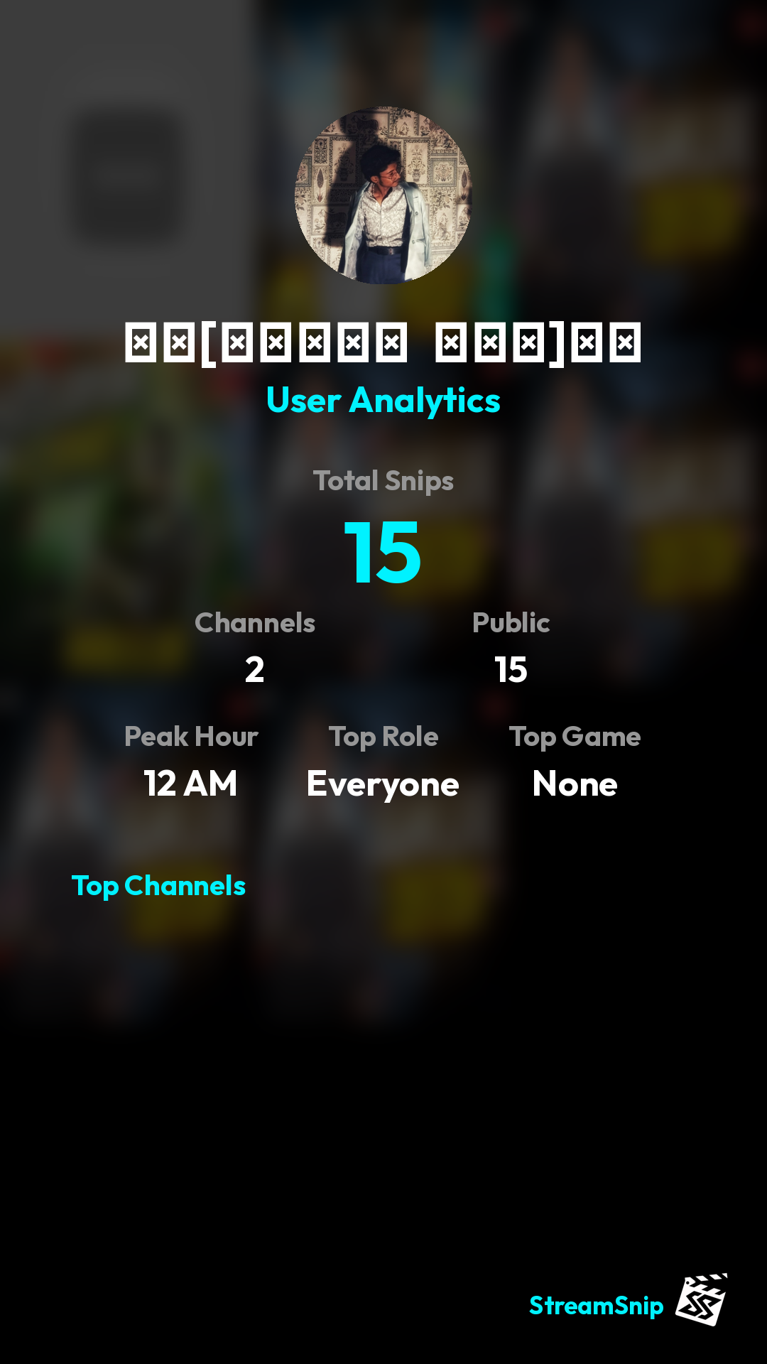 Stats Share Card