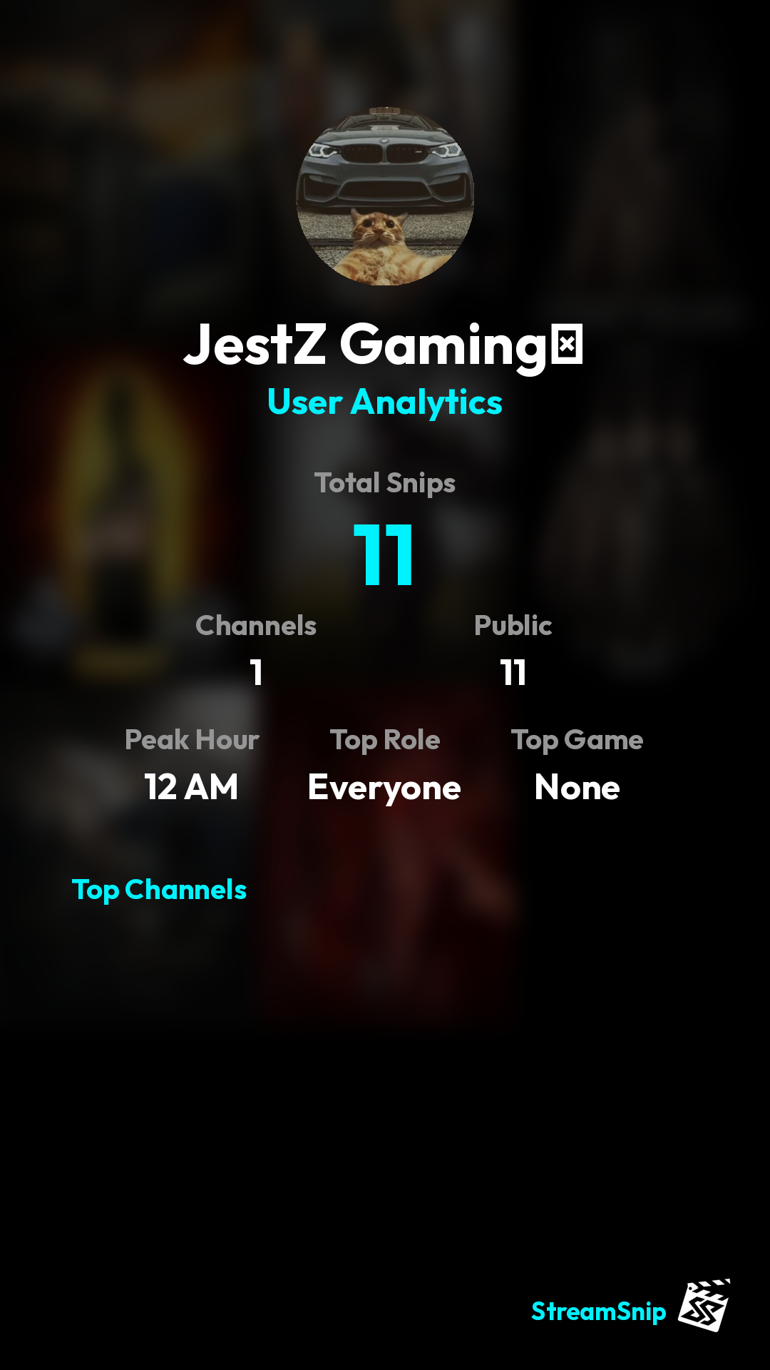 Stats Share Card