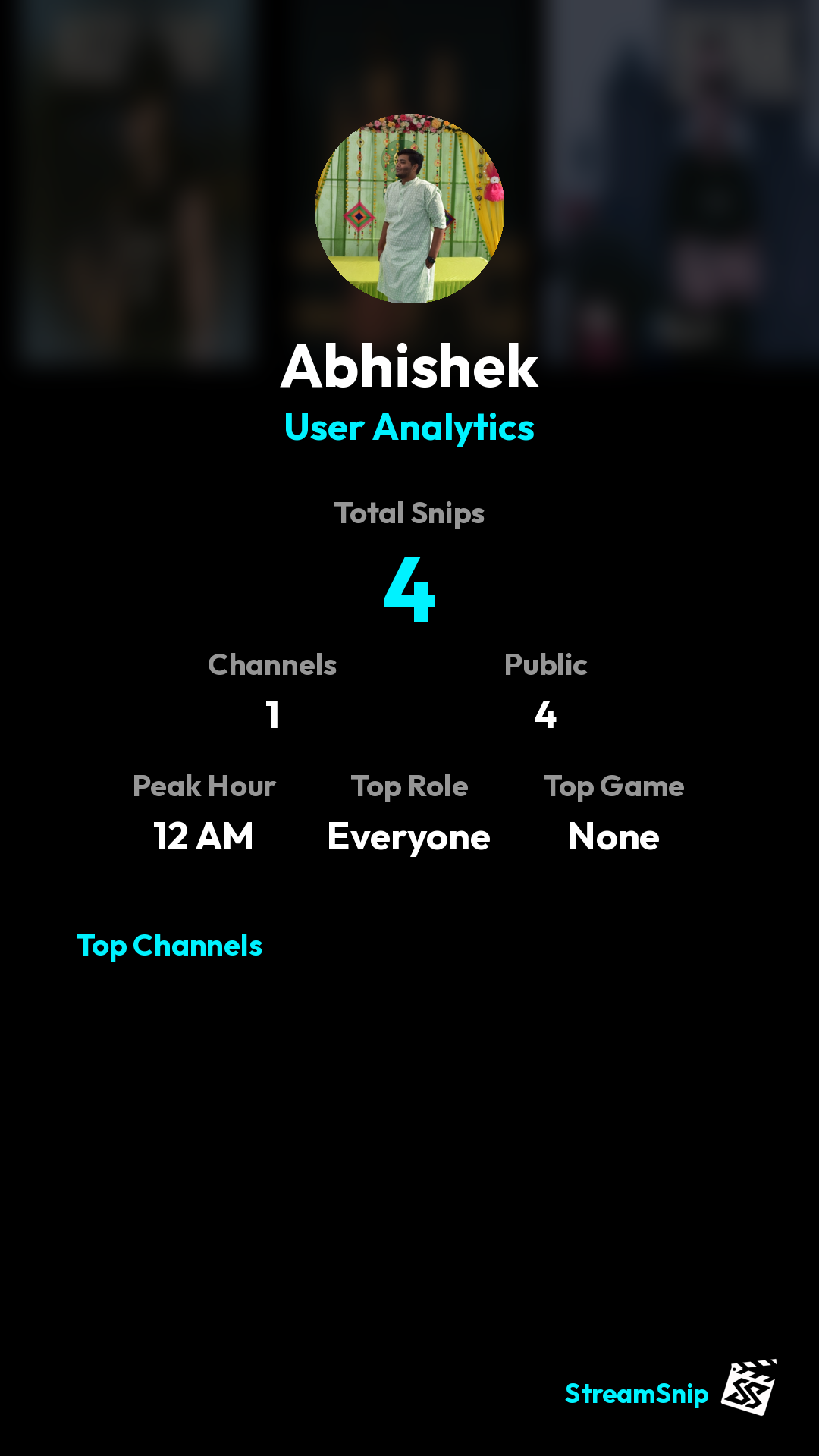 Stats Share Card