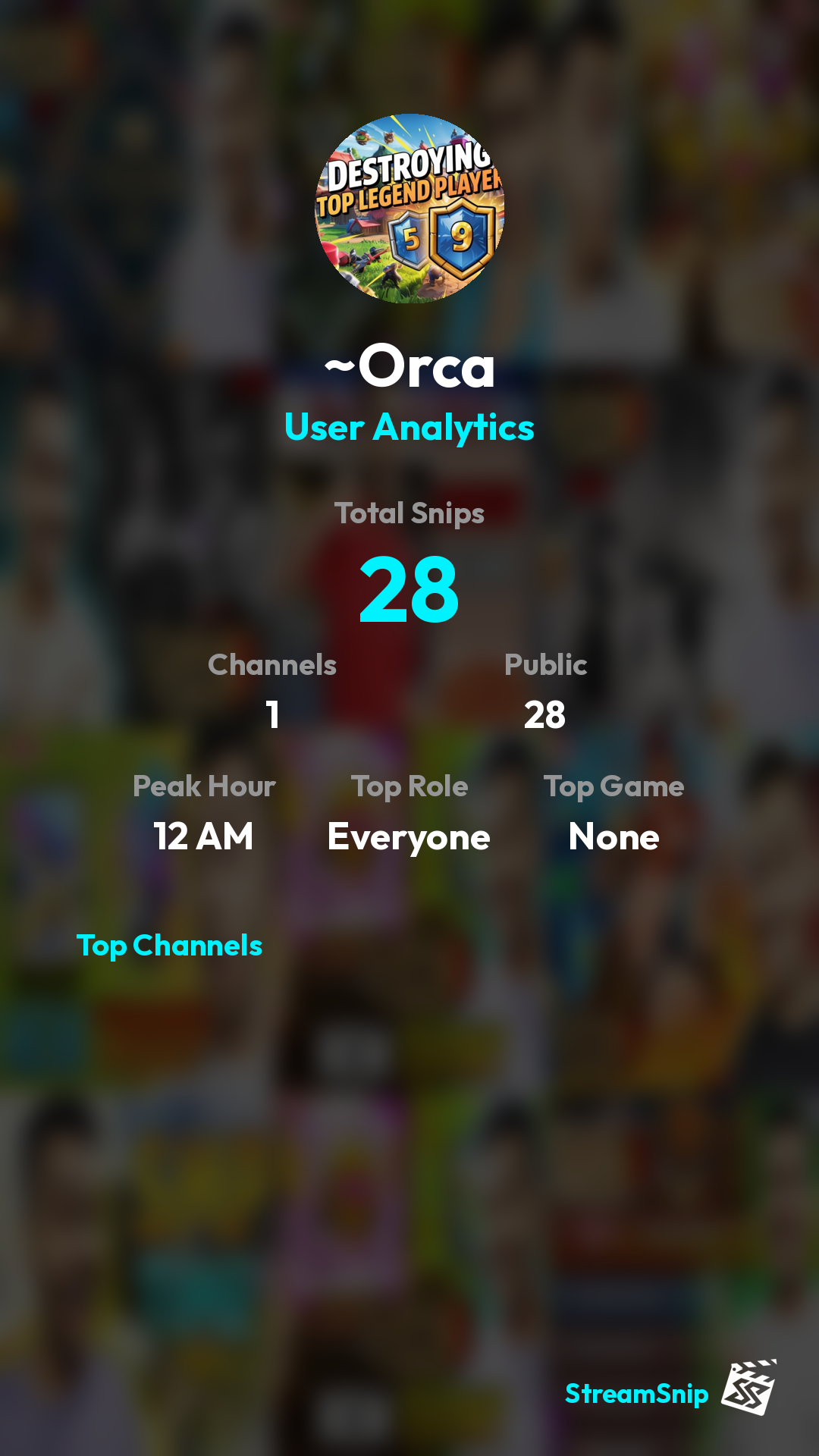 Stats Share Card