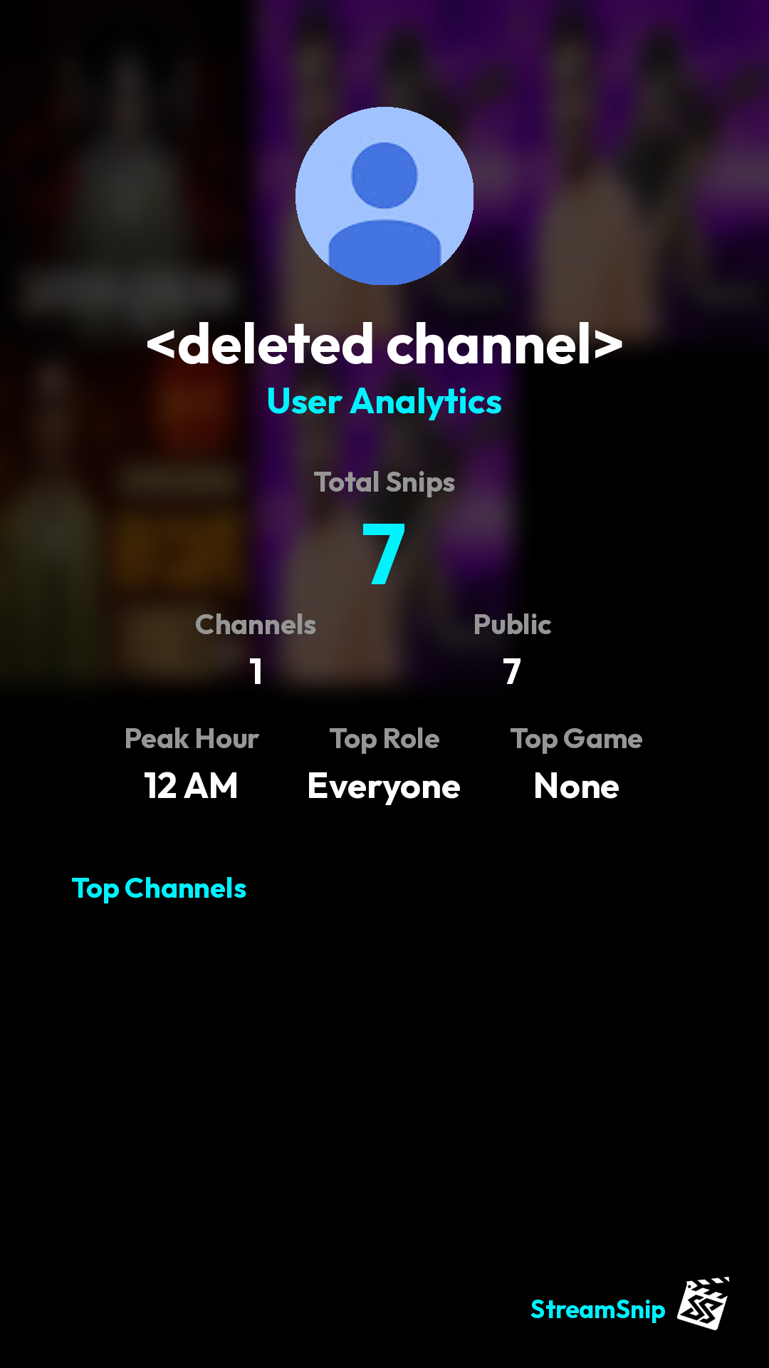 Stats Share Card