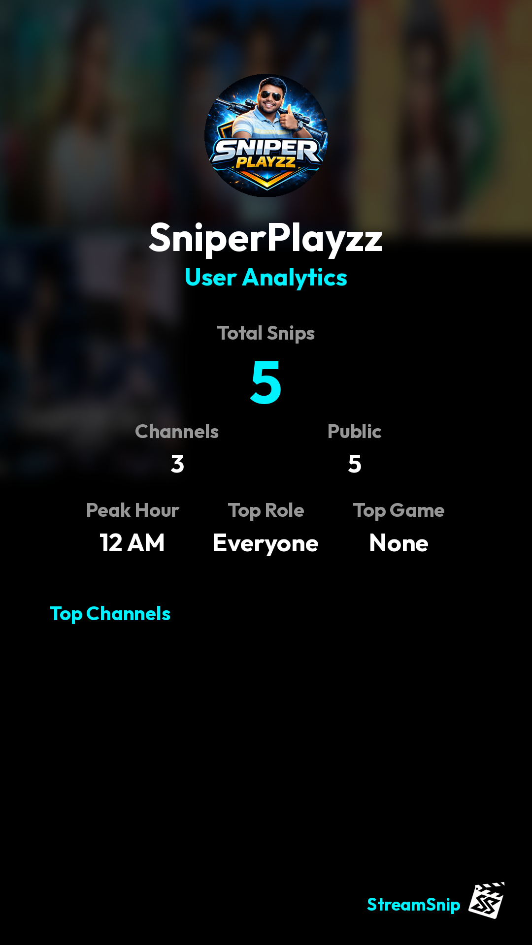 Stats Share Card