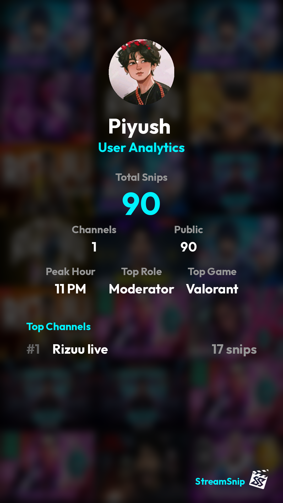 Stats Share Card
