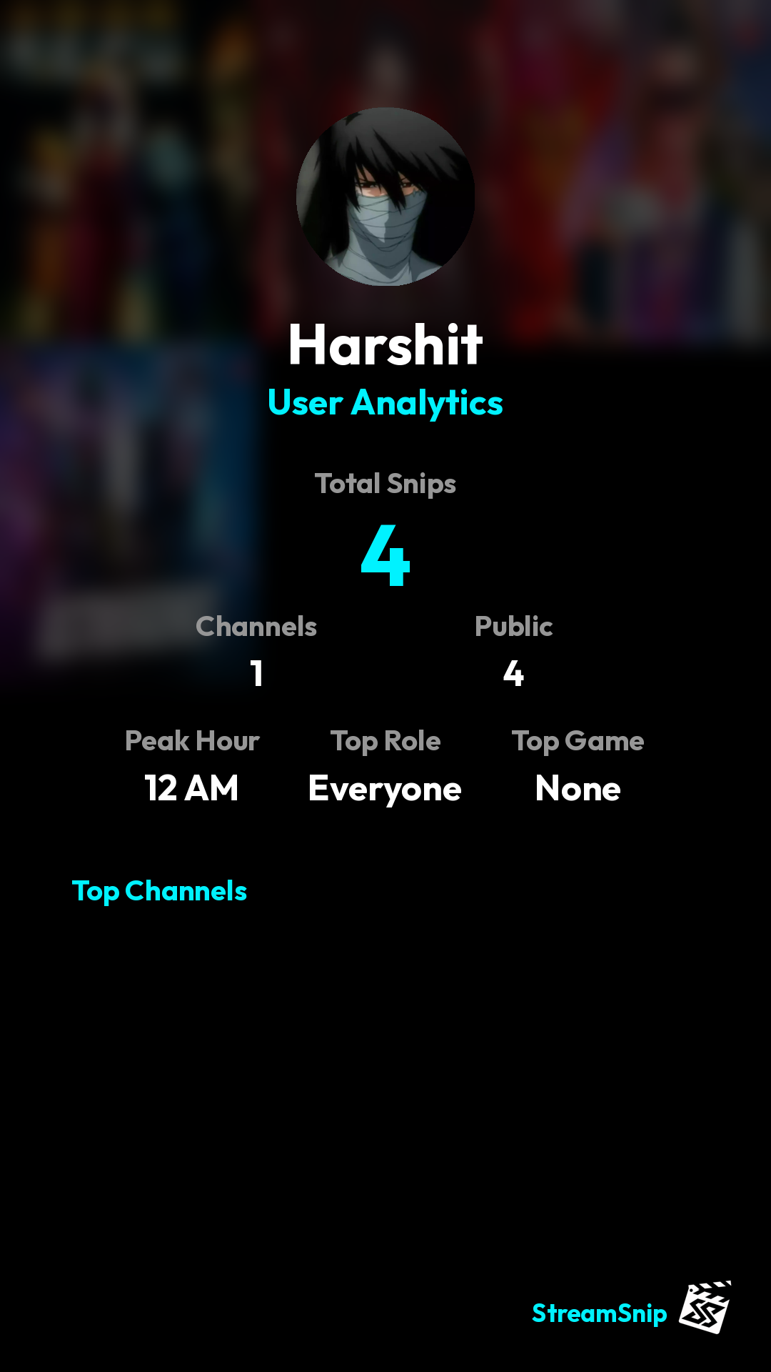 Stats Share Card