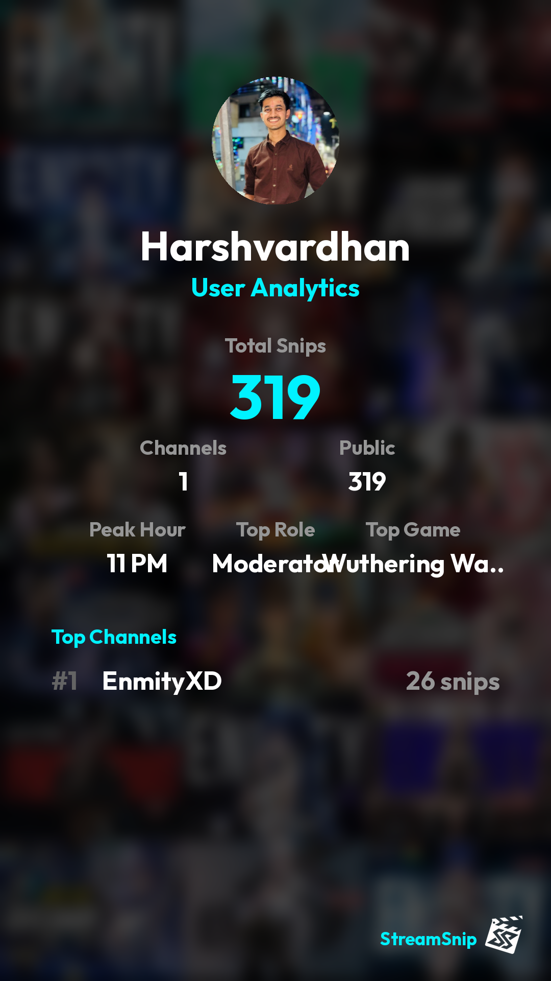 Stats Share Card