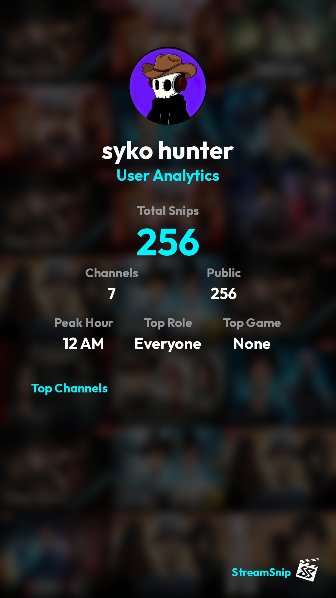 Stats Share Card