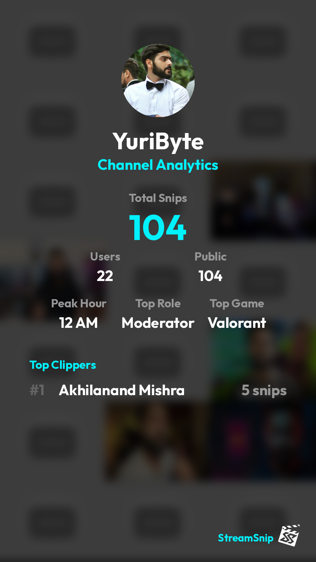 Stats Share Card