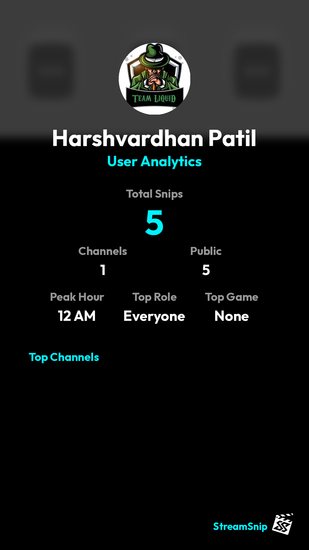 Stats Share Card