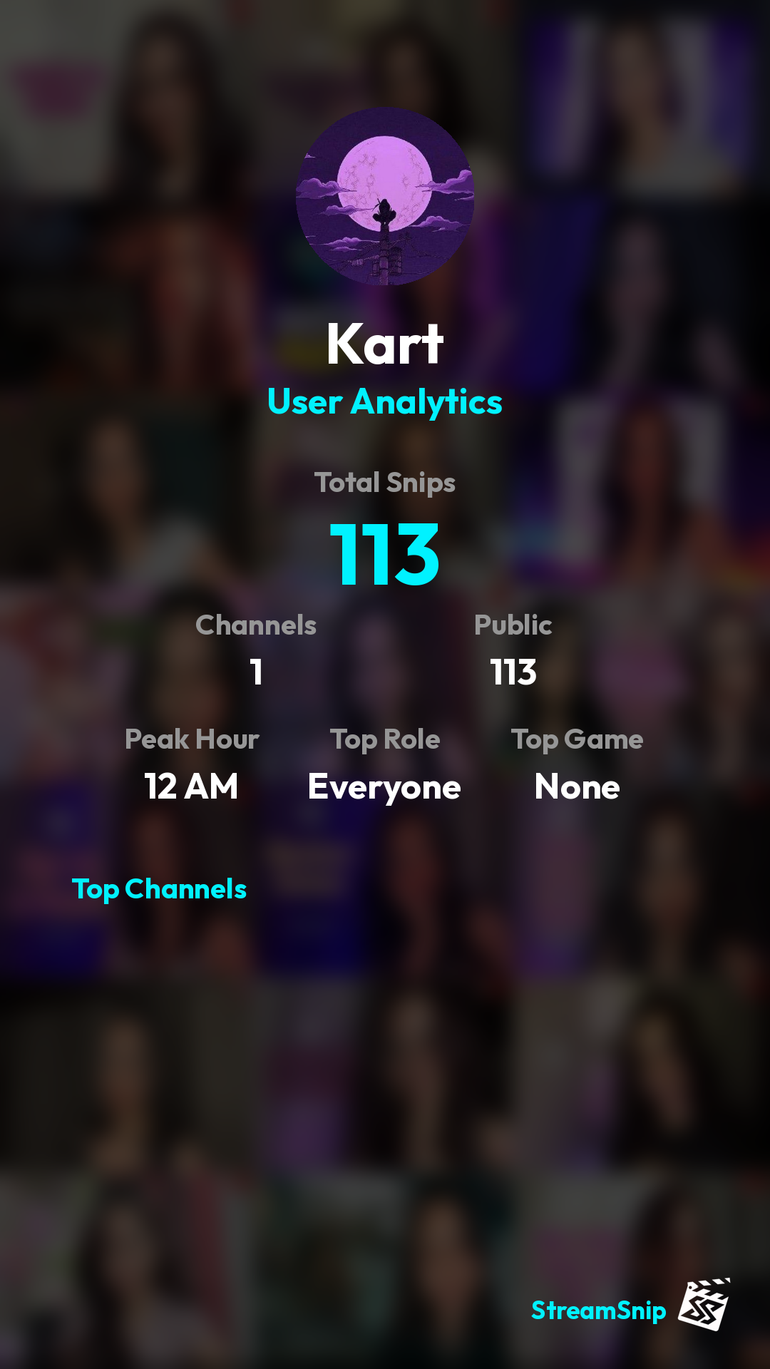 Stats Share Card