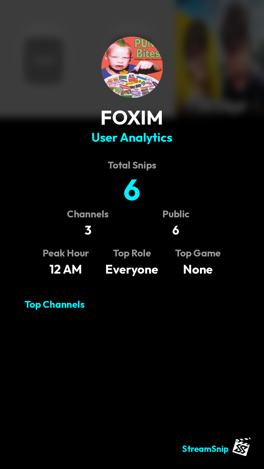 Stats Share Card