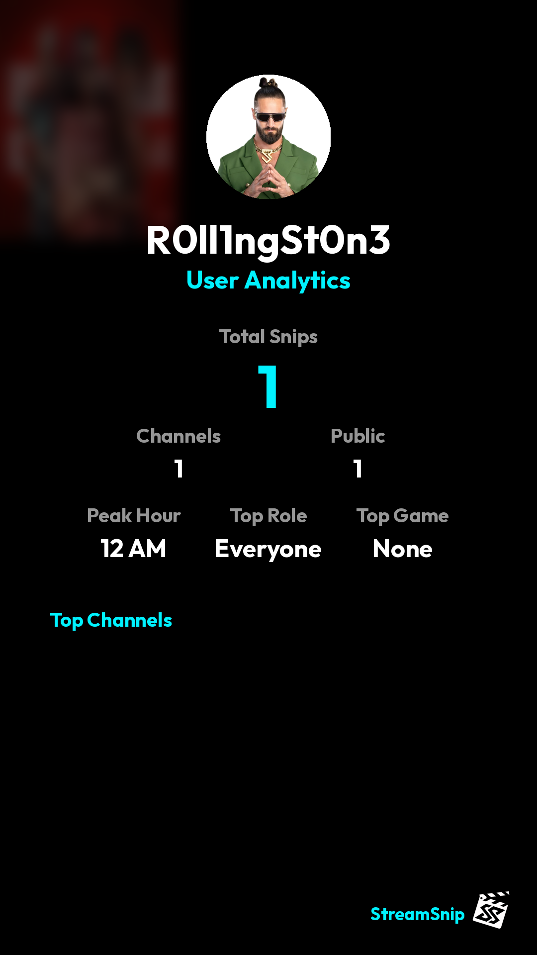 Stats Share Card