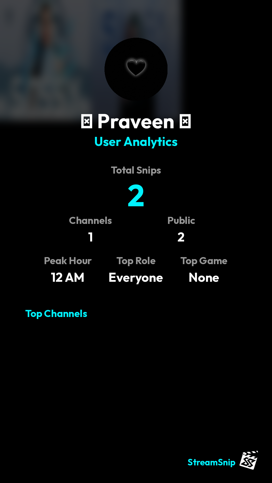 Stats Share Card