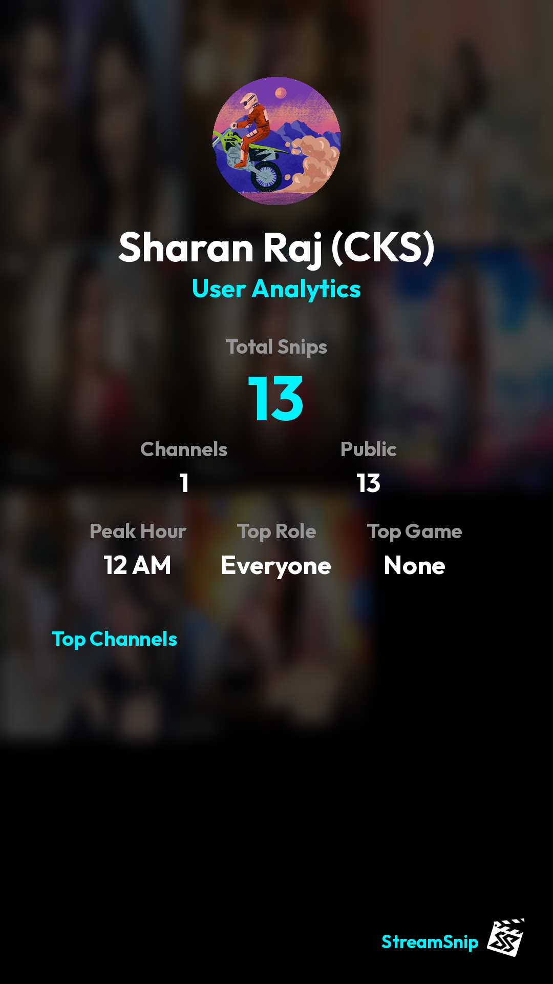 Stats Share Card
