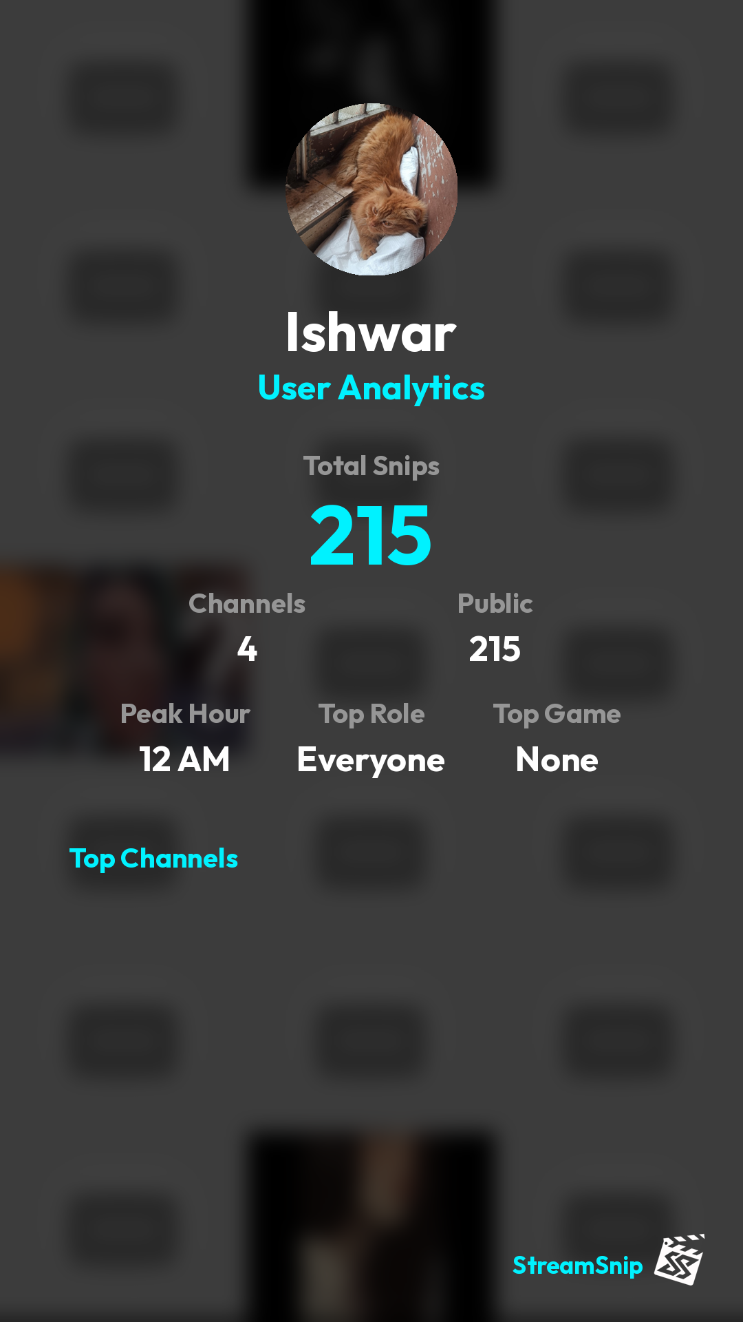 Stats Share Card
